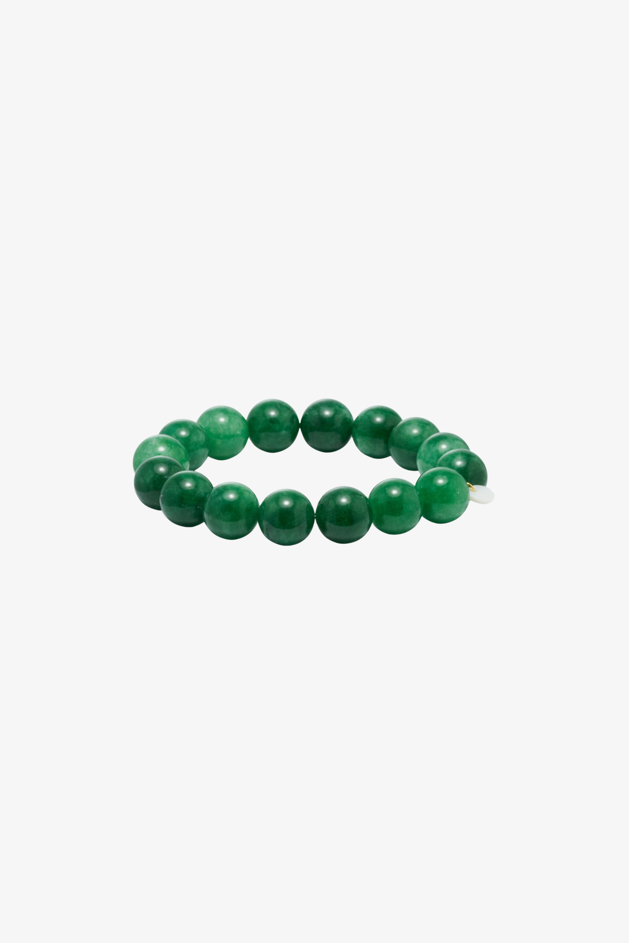 Soï Chunky Grøn Jade  | Armbånd