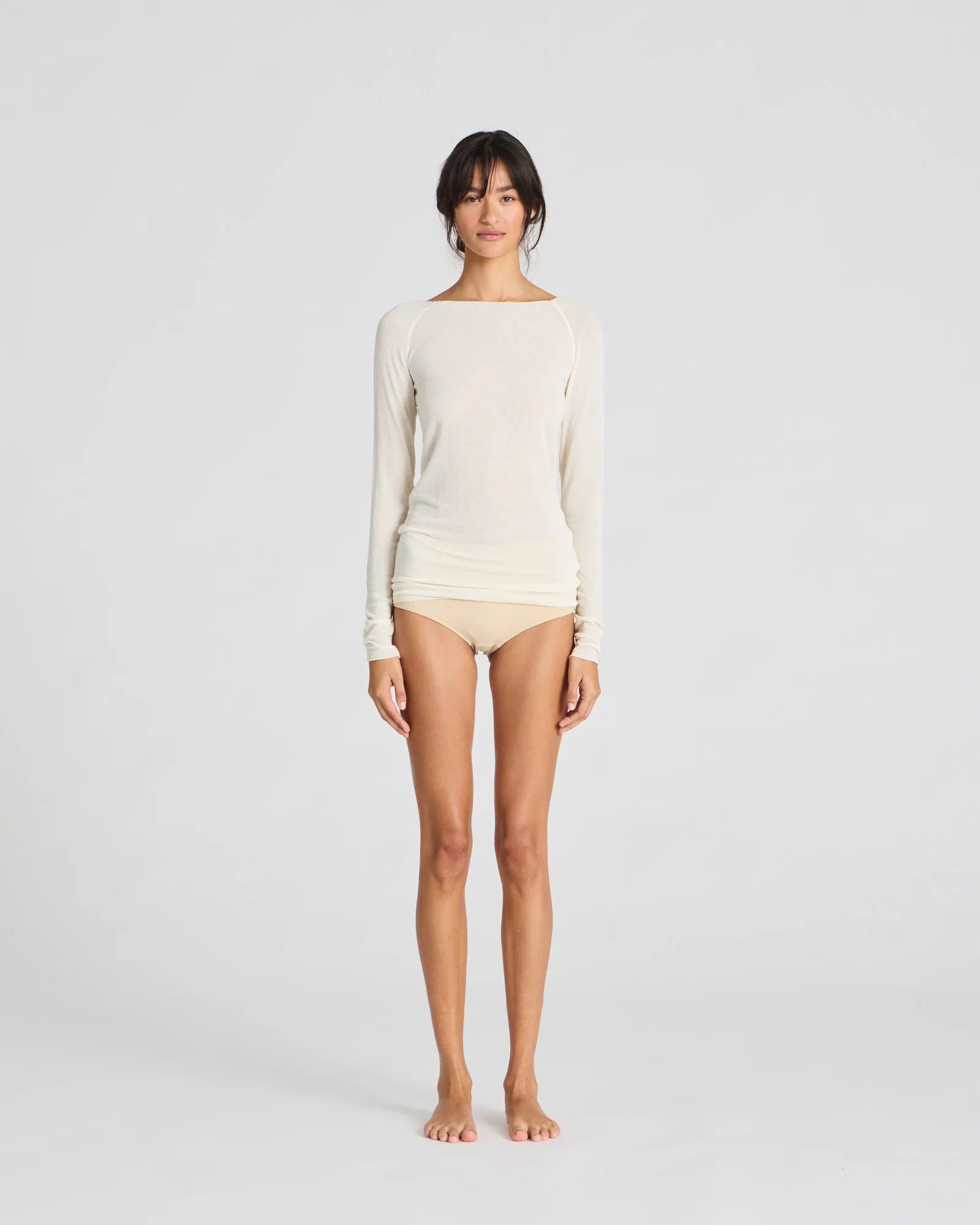 GAI+LISVA Amalie Wool Top | Off White