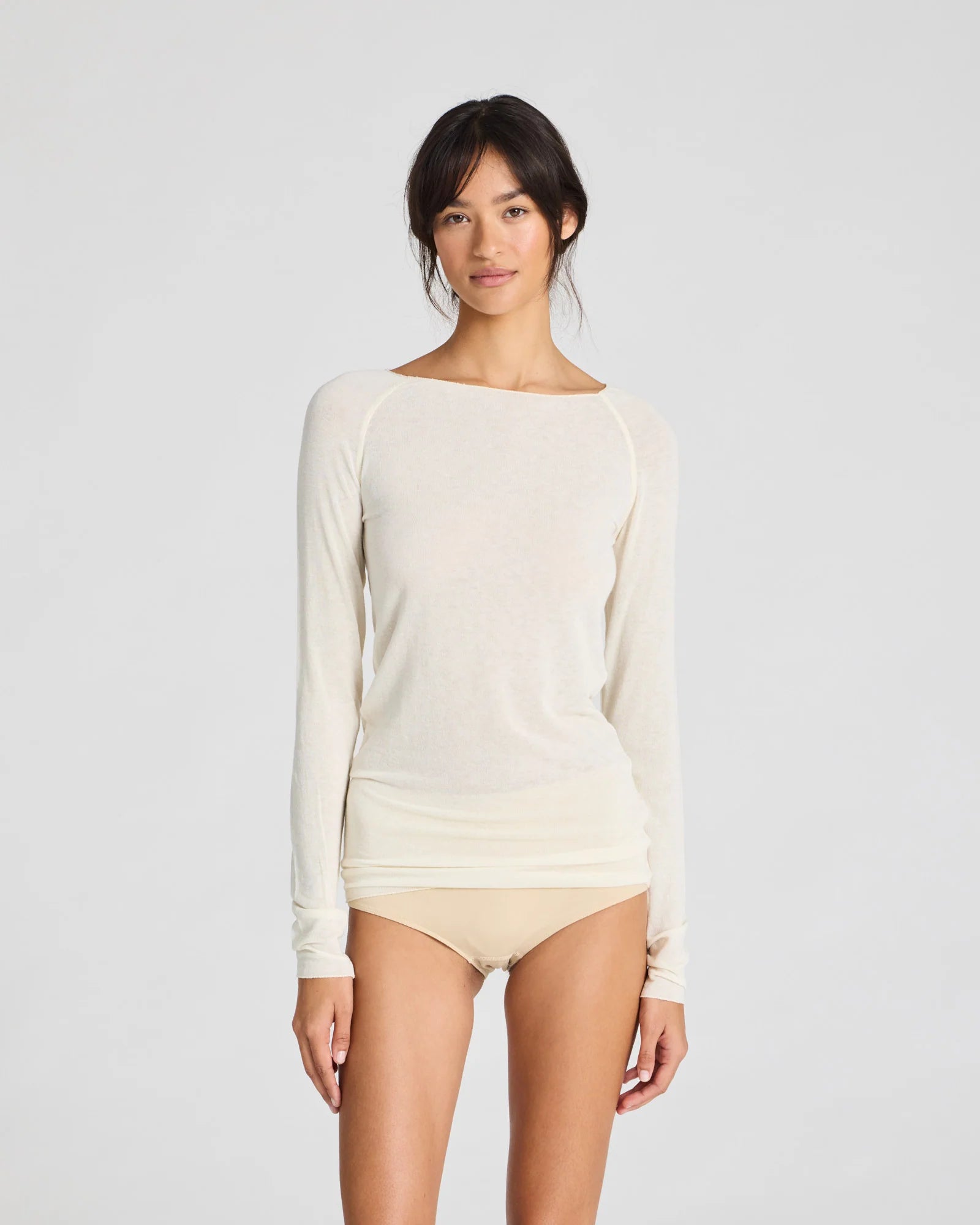 GAI+LISVA Amalie Wool Top | Off White