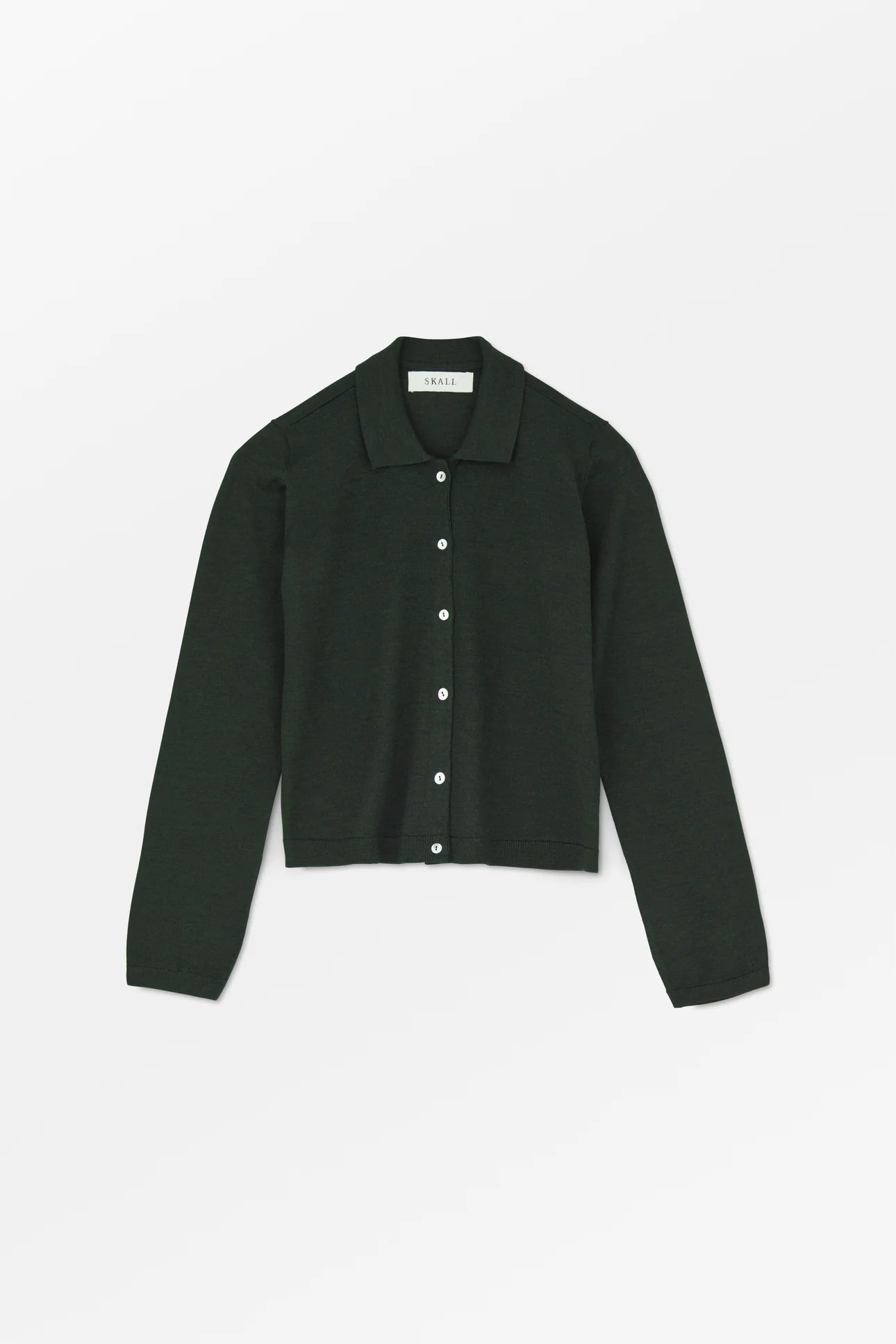 Skall Studio Amethyst Cardigan | Dark Pine