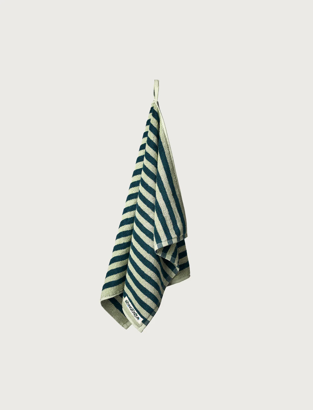 Bongusta Naram Towels | Sea Foam & Deep Teal