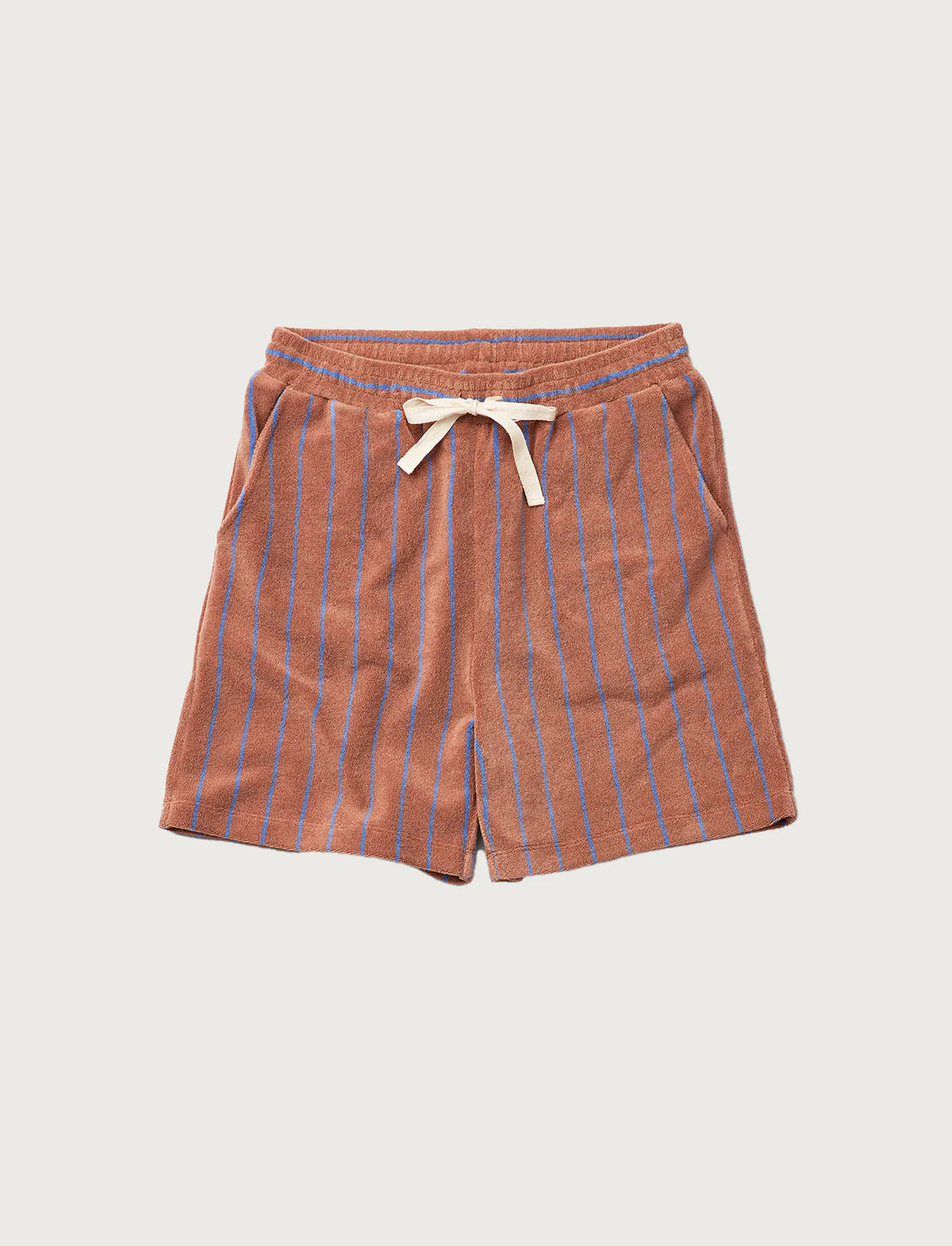Bongusta Naram Shorts | Camel & Ultramarine