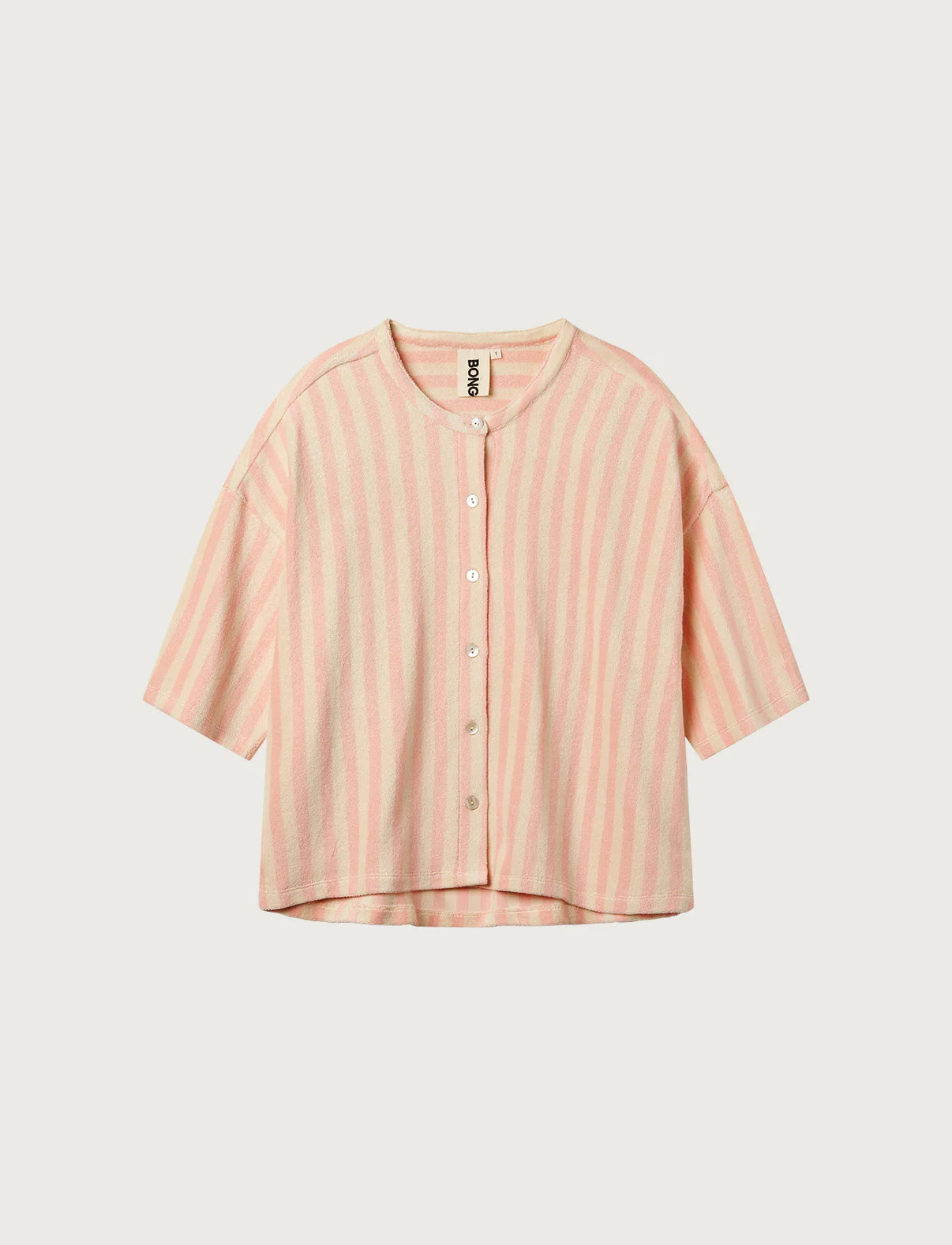 Bongusta Naram Oversize Skjorte | Tropical & Creme