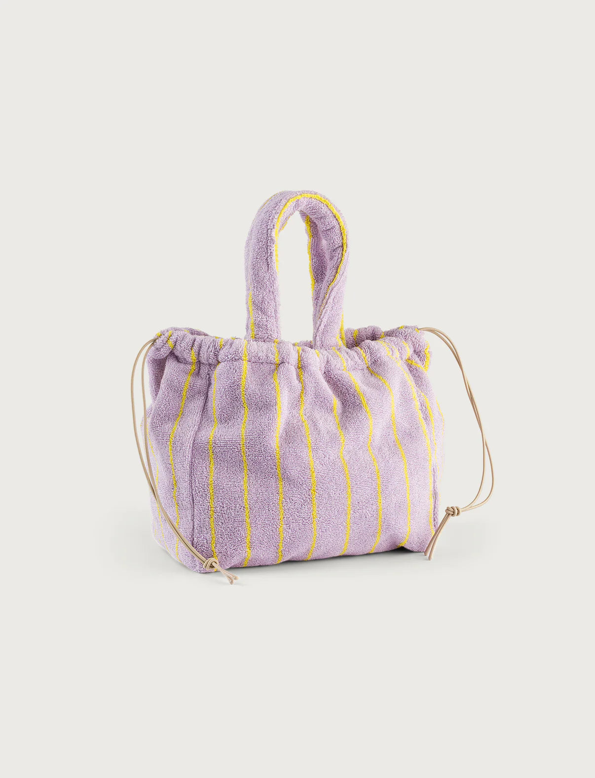 Bongusta Naram Handbag Small | Lilac & Neon Yellow