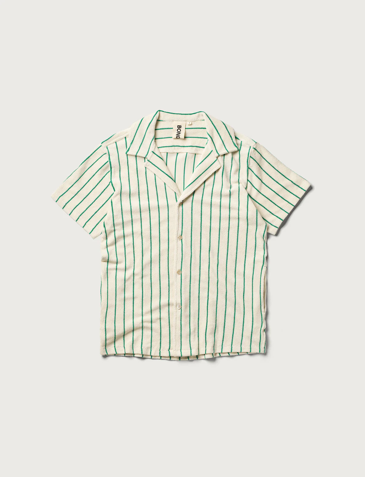 Bongusta Naram Skjorte | Pure White & Grass