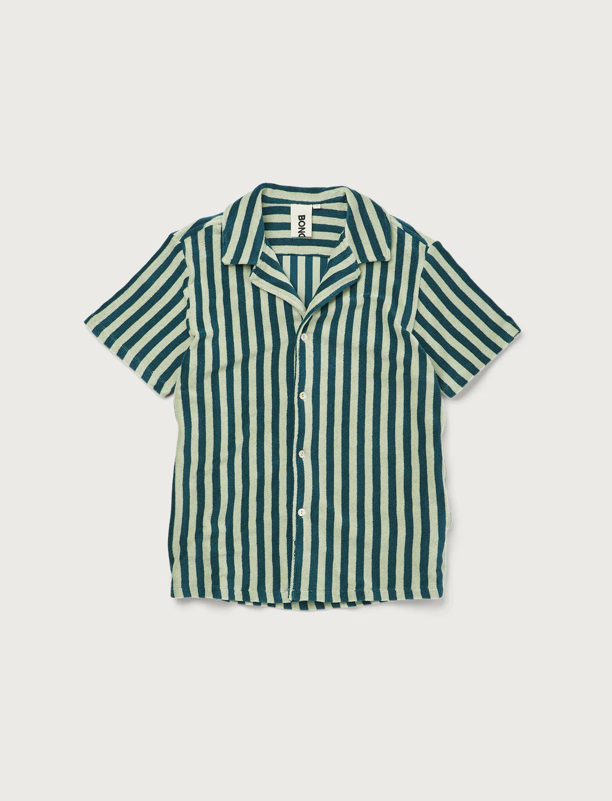 Bongusta Naram Skjorte | Sea Foam & Deep Teal