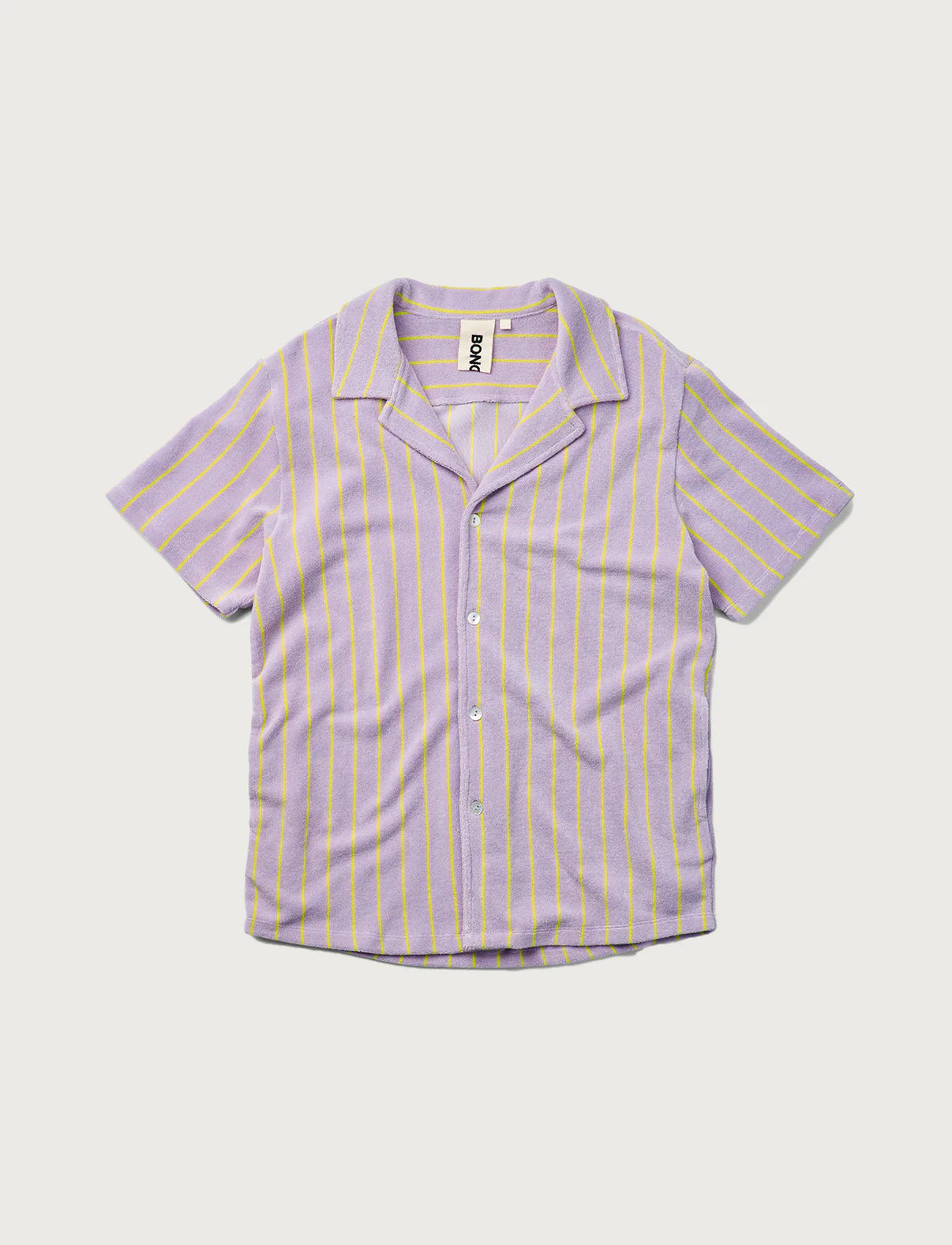 Bongusta Naram Skjorte | Lilac & Neon Yellow