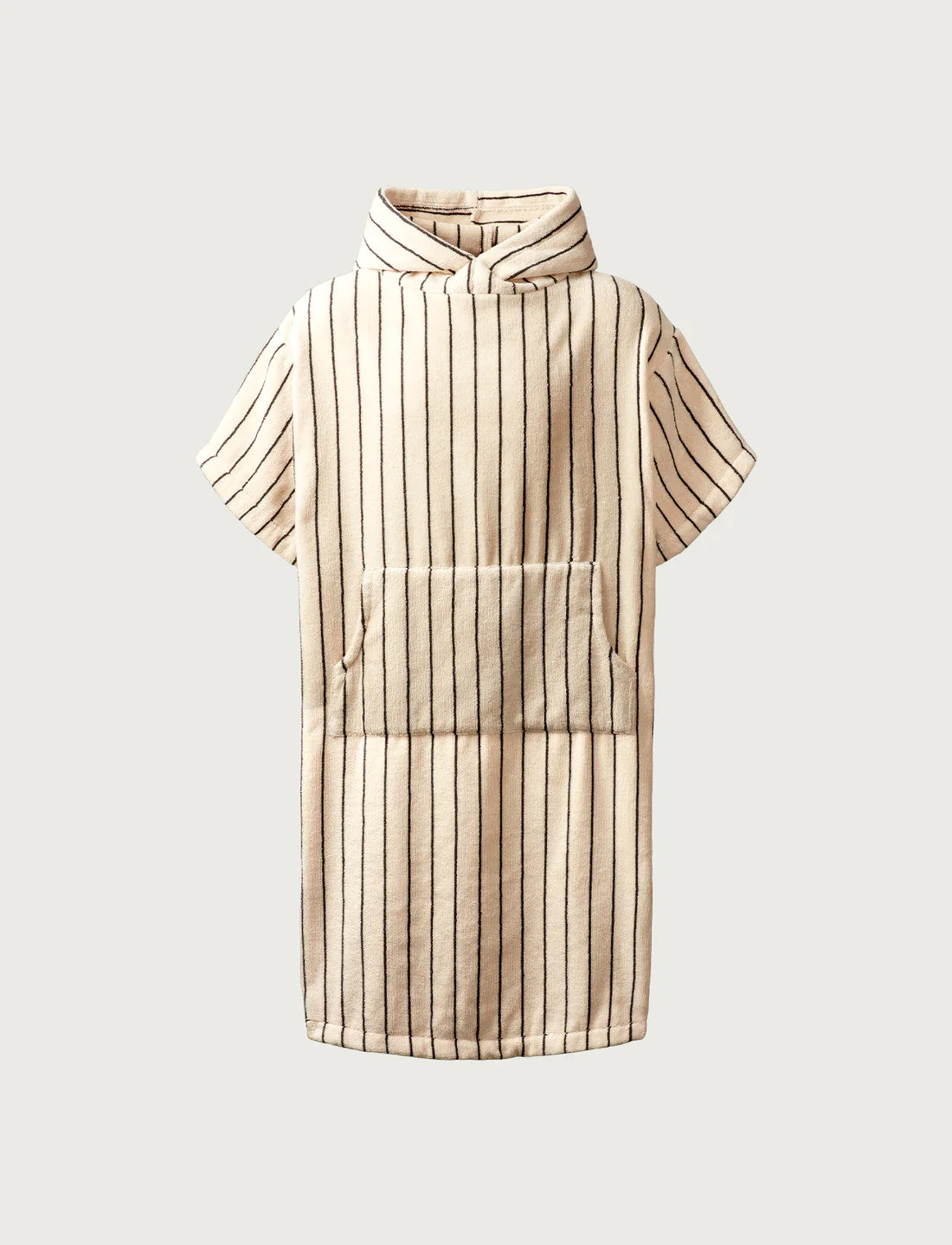 Bongusta Naram Poncho | Creme & Ink
