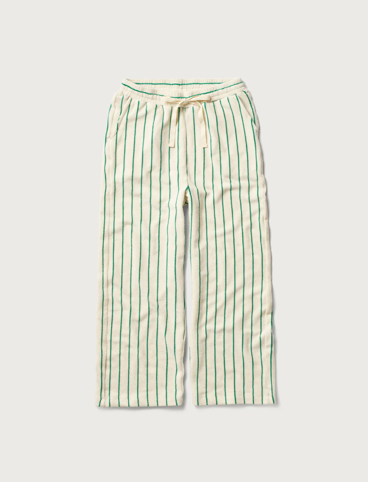 Bongusta Naram Pants | Pure White & Grass