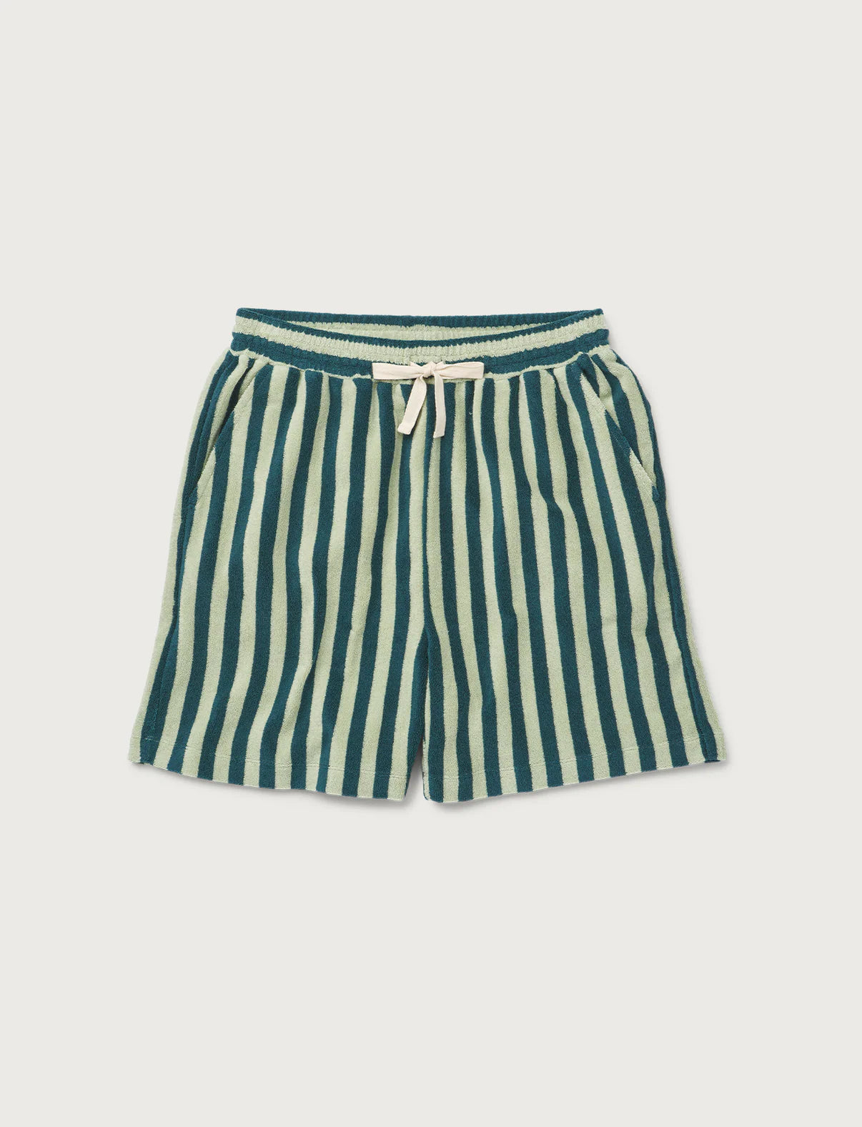 Bongusta Naram Shorts | Sea Foam & Deep Teal