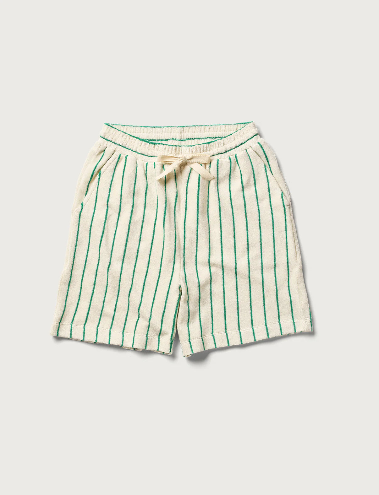 Bongusta Naram Shorts | Pure White & Grass