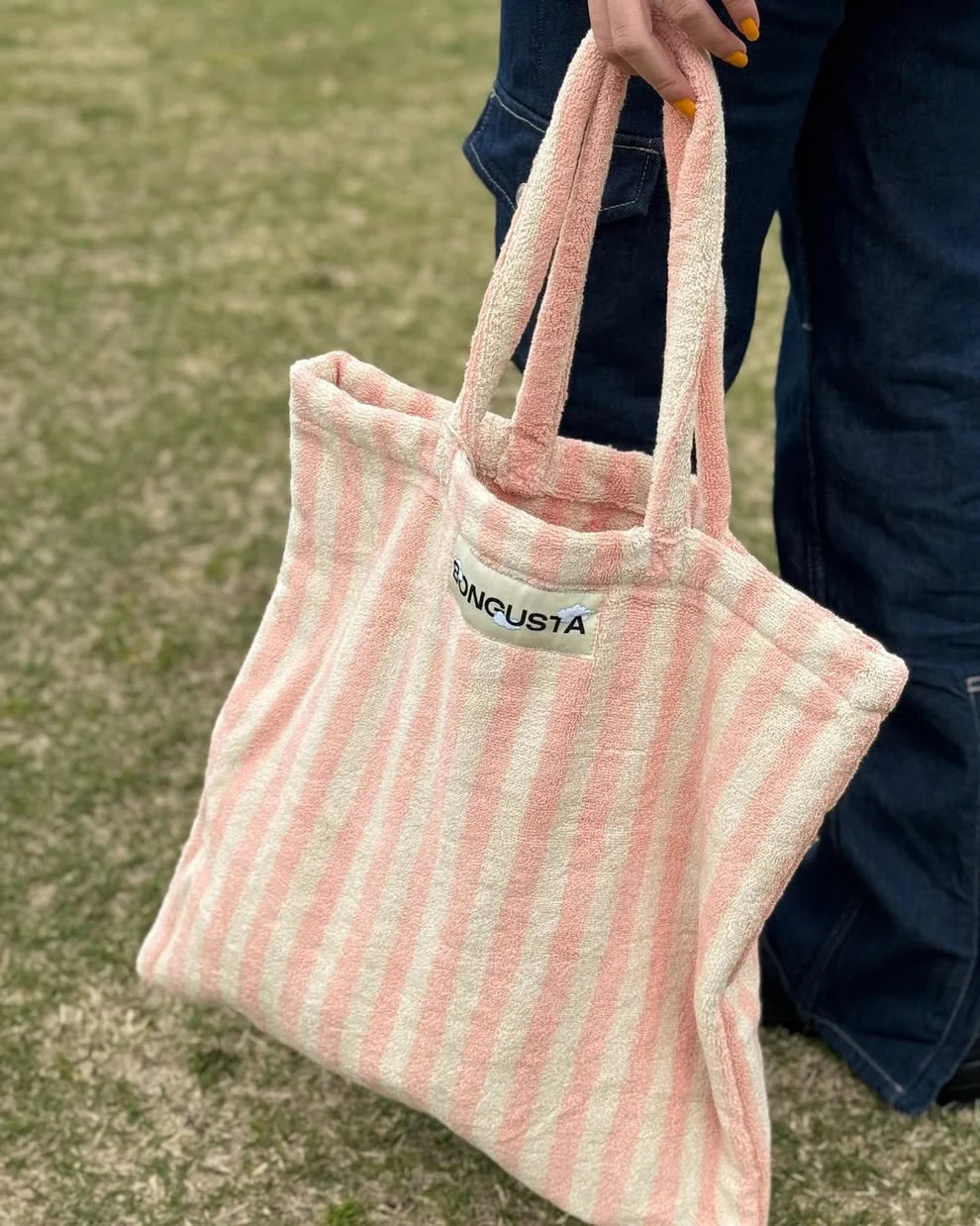 Bongusta Naram Totebag | Tropical & Creme