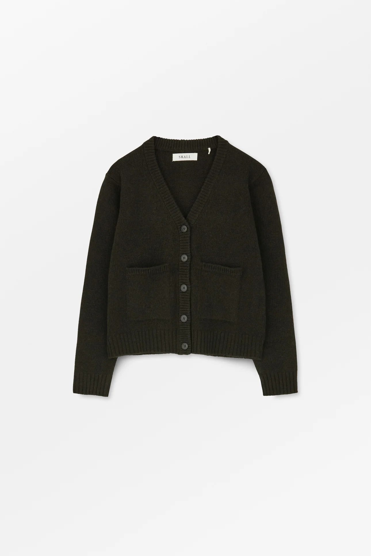 Skall Studio Beti Cardigan | Deep brown