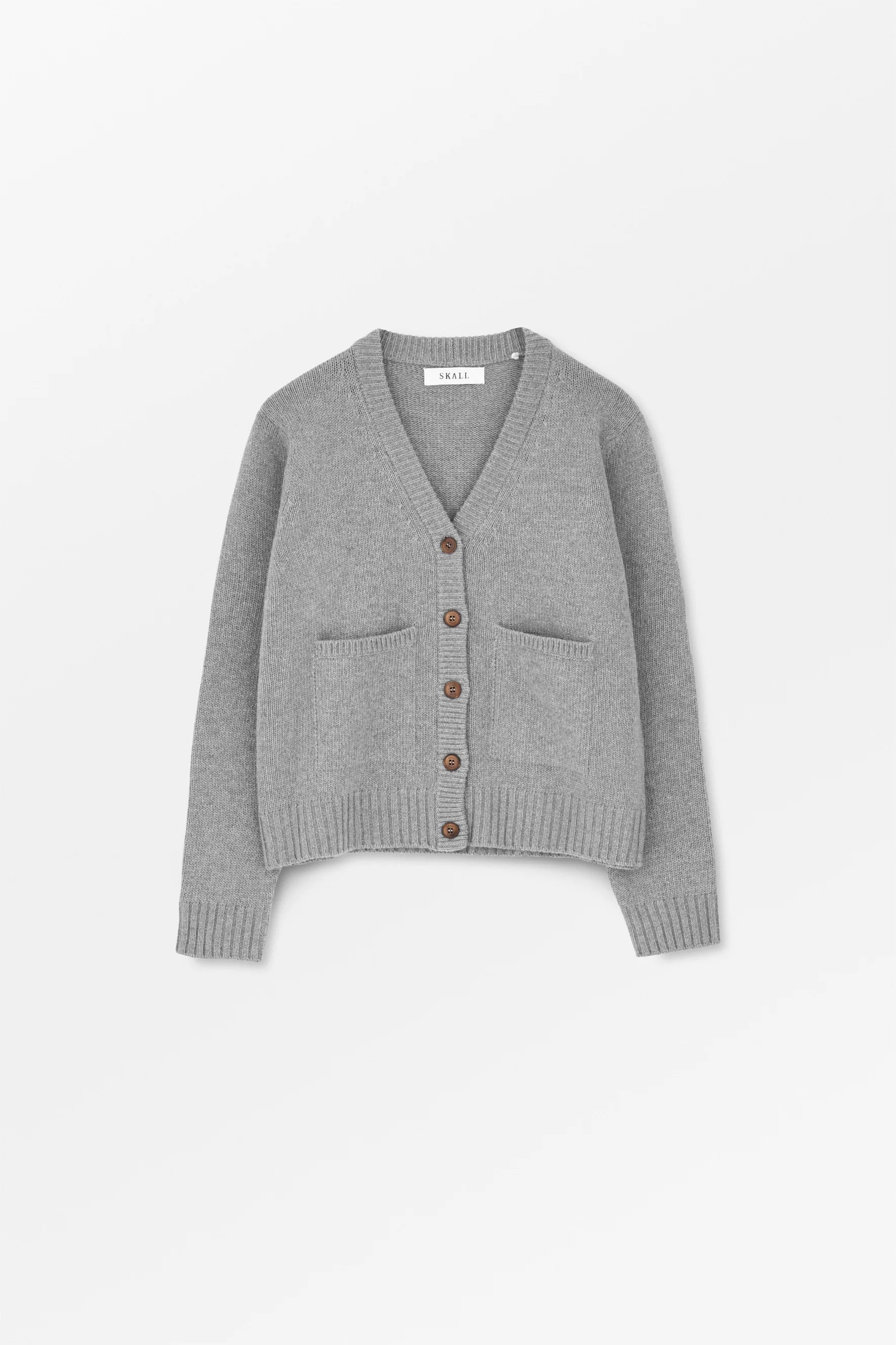 Skall Studio Beti Cardigan | Grey melange