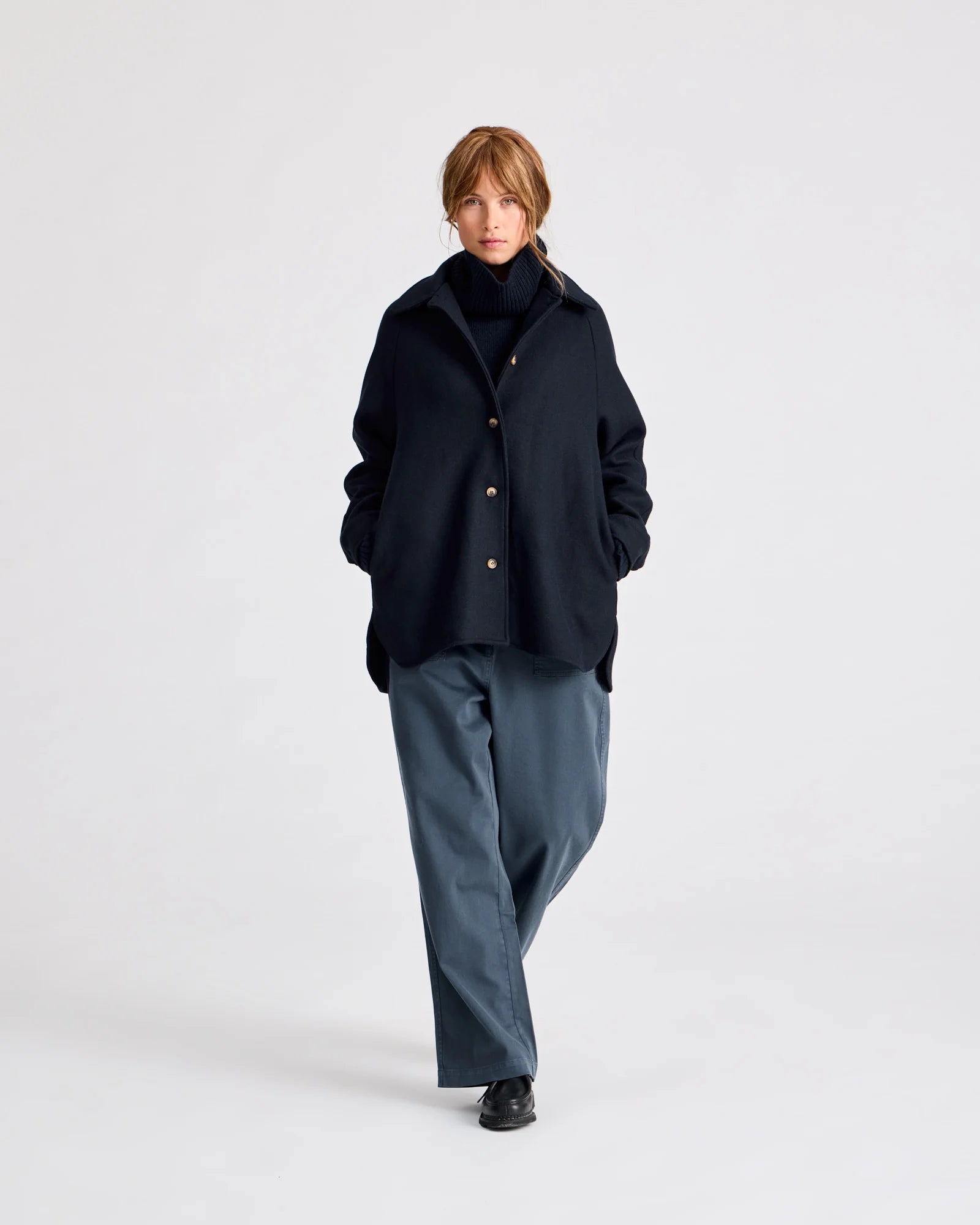 GAI+LISVA Bitten Jacket | Midnight Blue