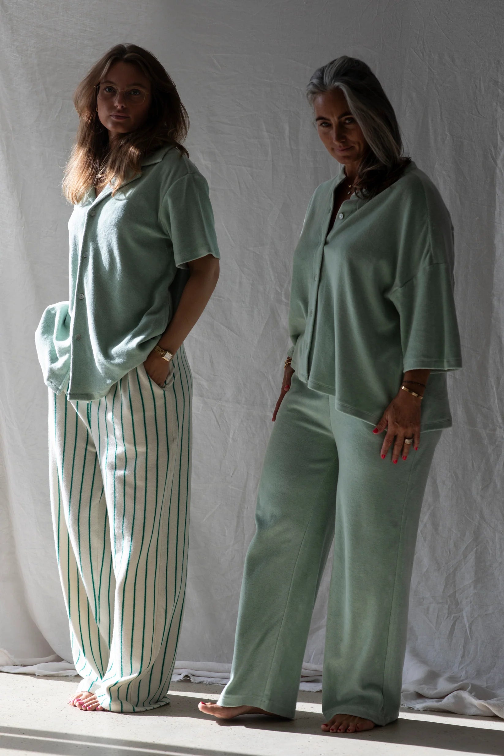 Bongusta Naram Oversize Skjorte | Silver Sage