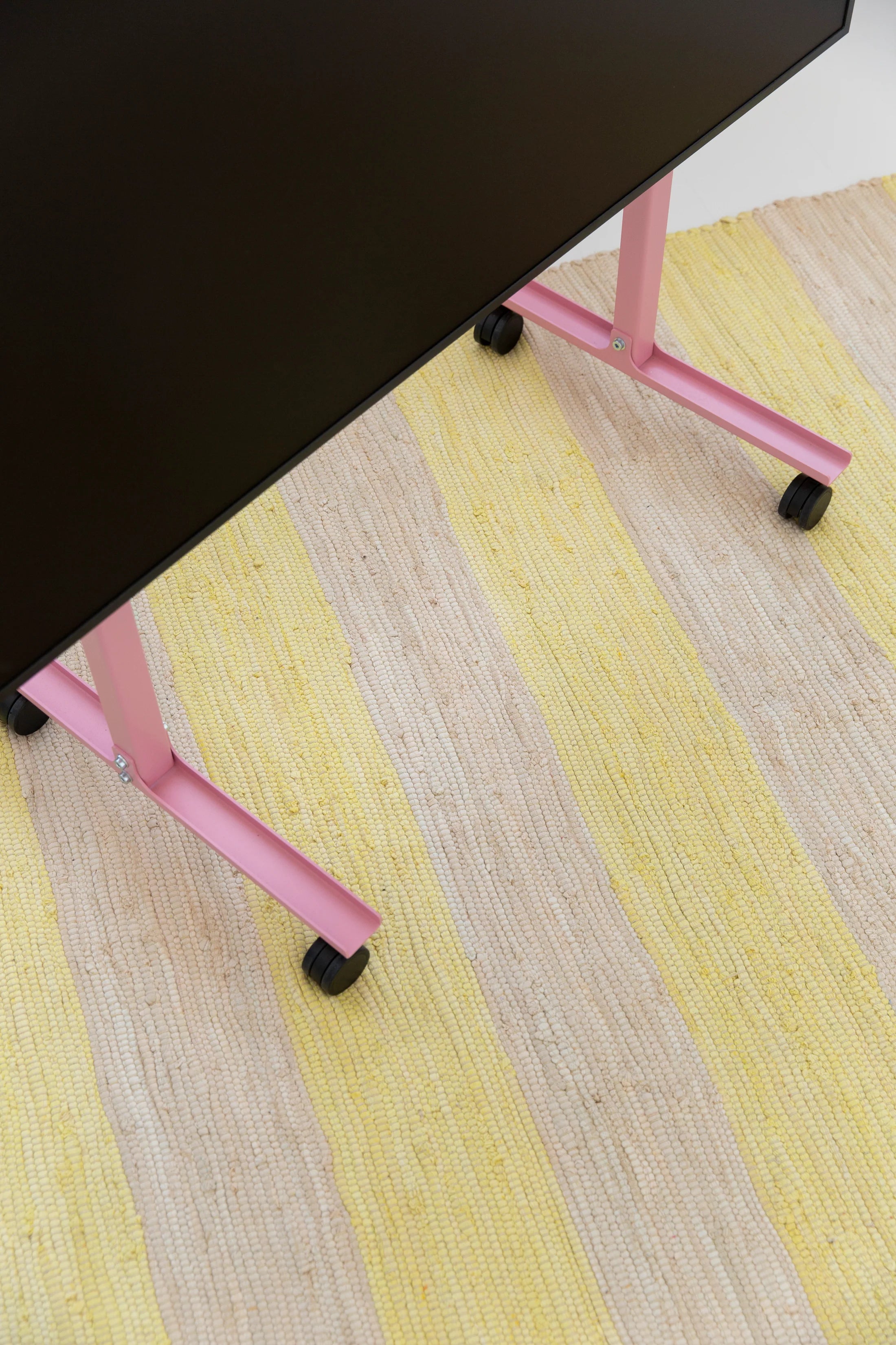 Bongusta Tæppe | Neon Yellow & Creme