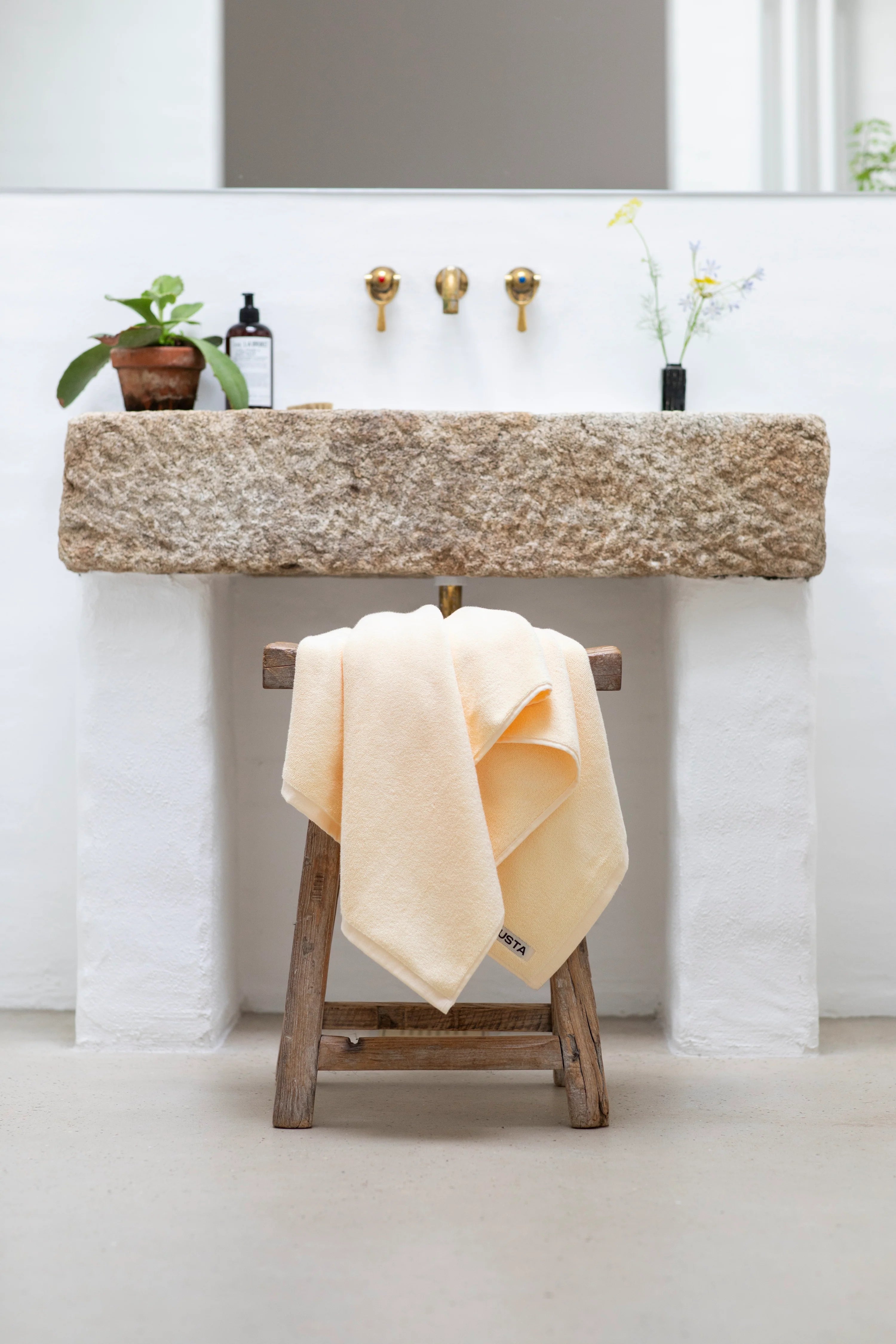 Bongusta Naram Towels | Vanilla
