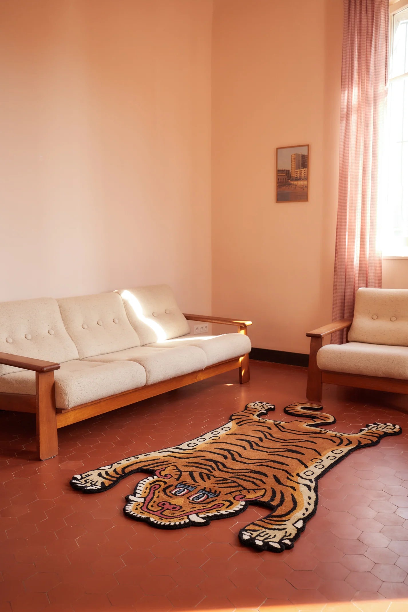 Bongusta Tiger Rug | Large