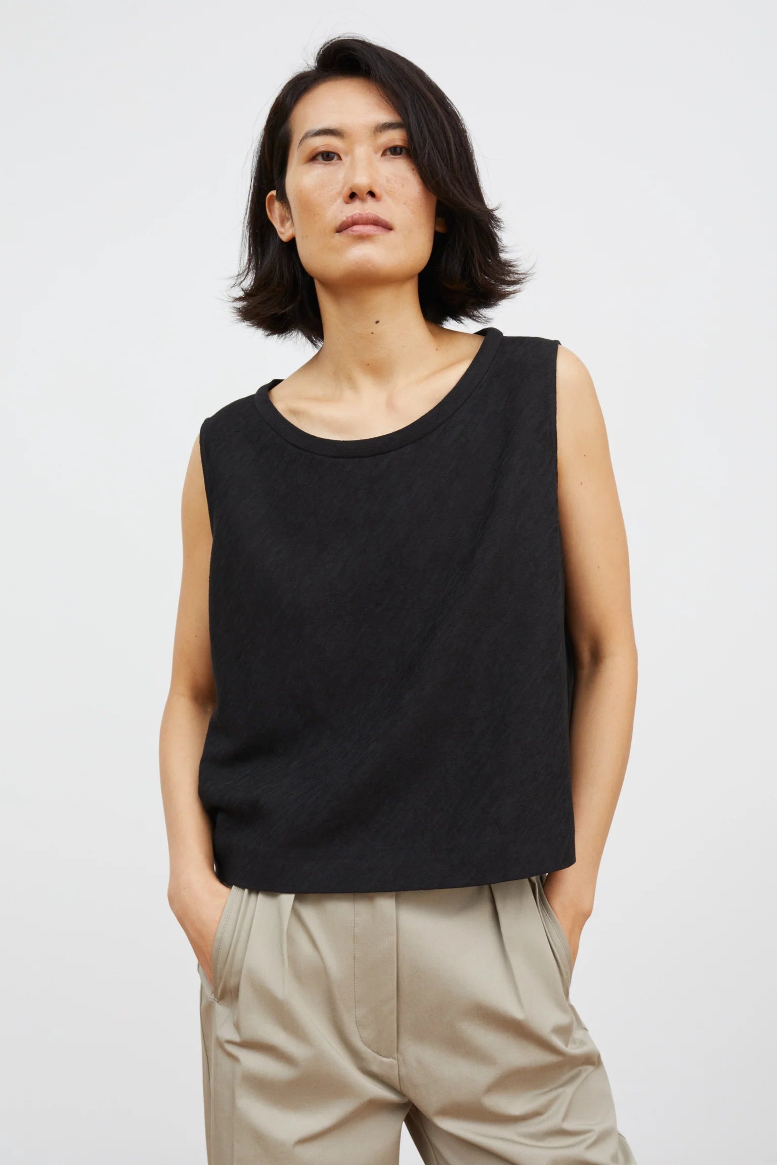 Skall Studio Calla Top | Black