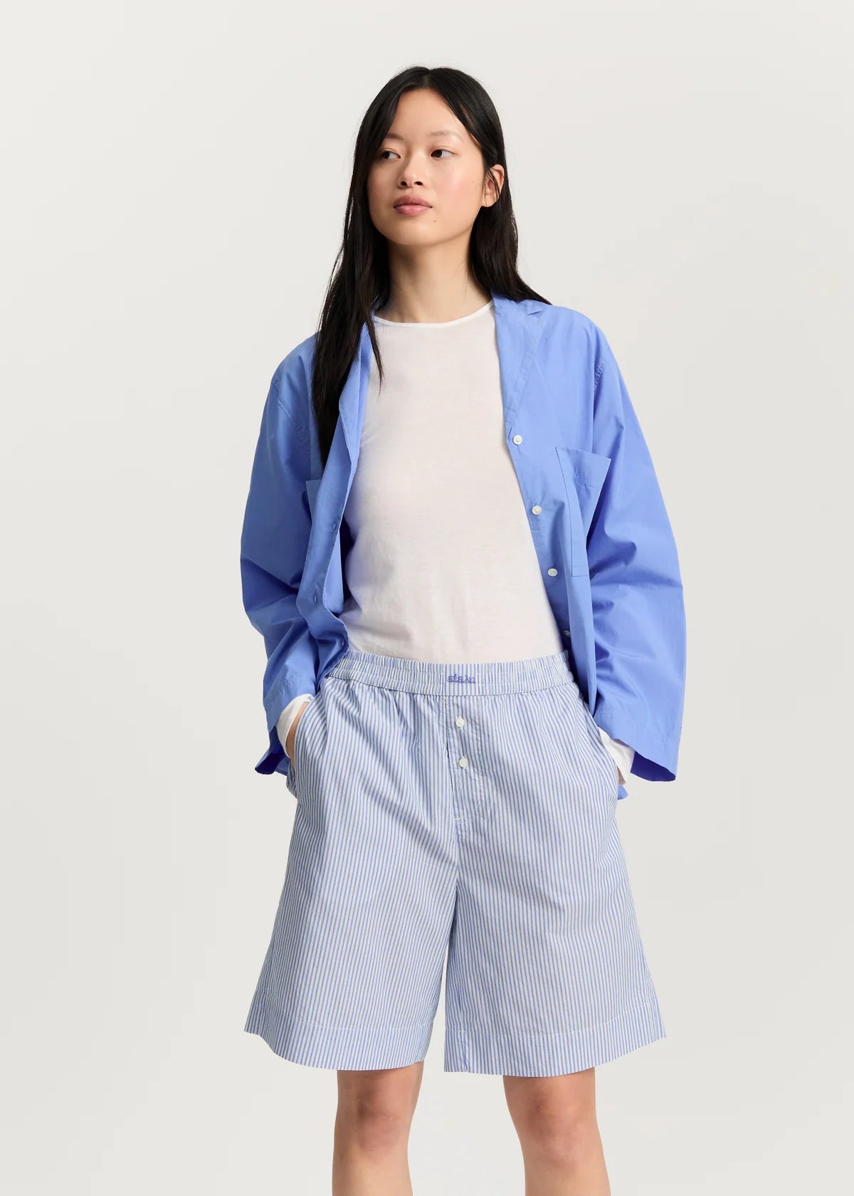 Aiayu Casual Shorts Long Petite