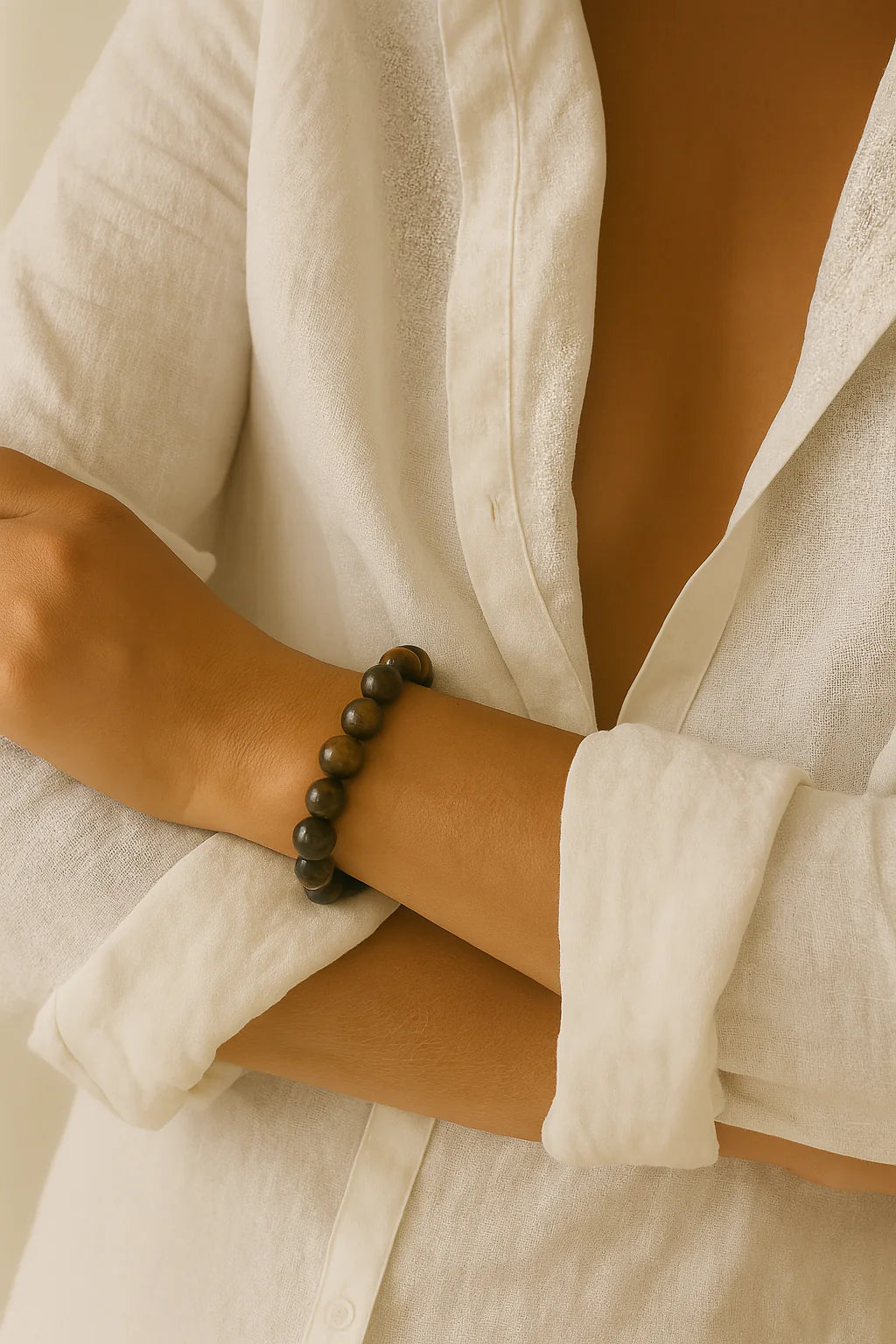 Soï Chunky Tiger Eye | Armbånd