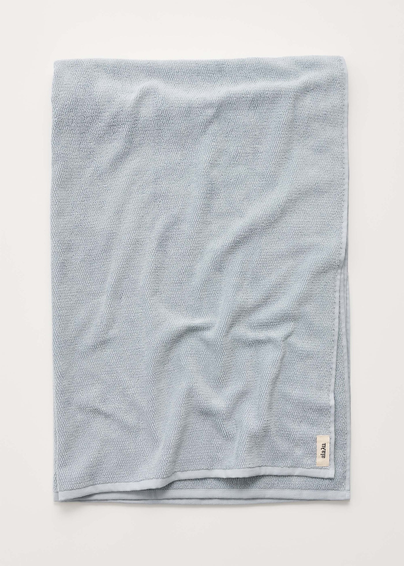 Aiayu Cotton Bath Towel | Pacific Blue