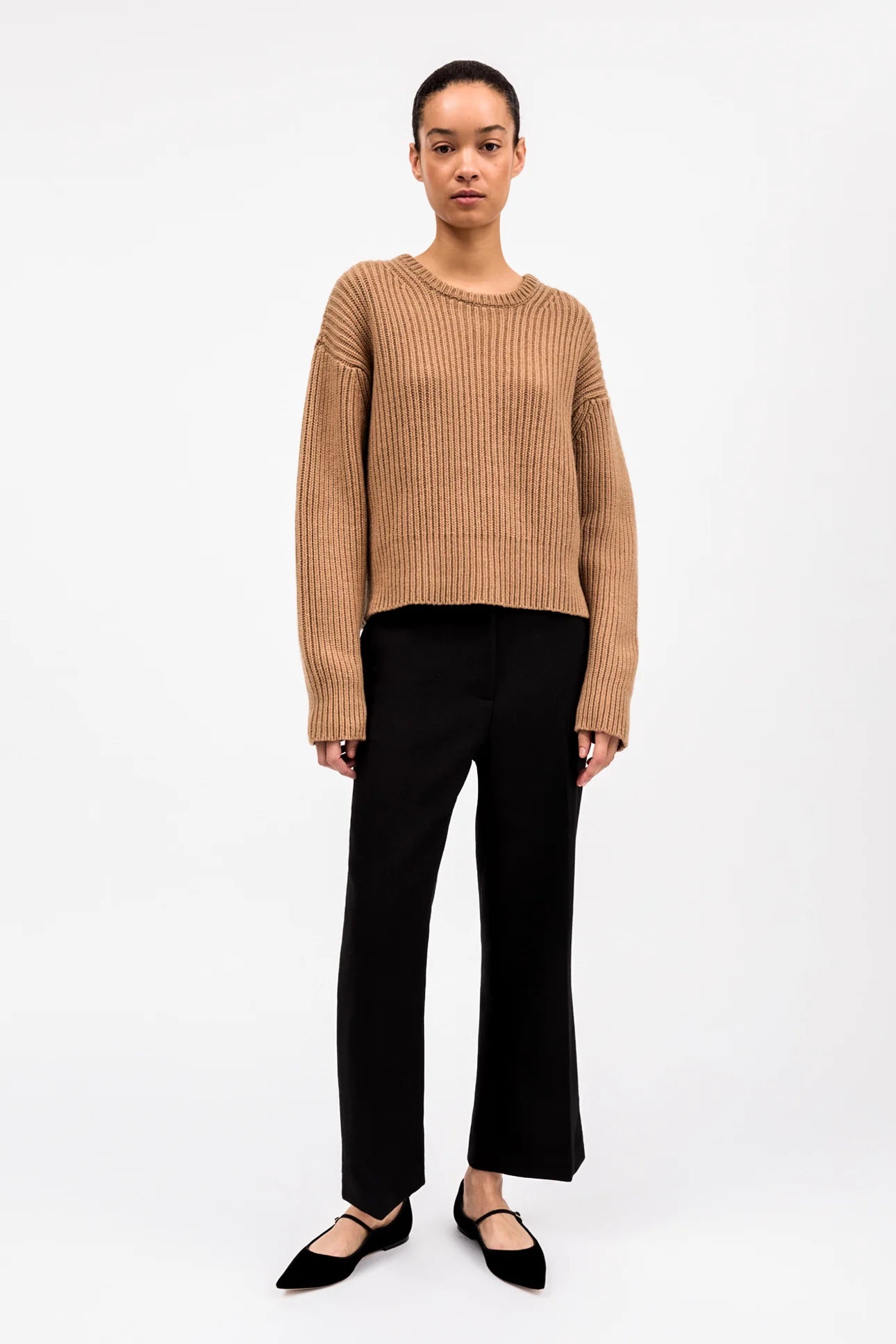 Skall Studio Diana O-neck | Camel