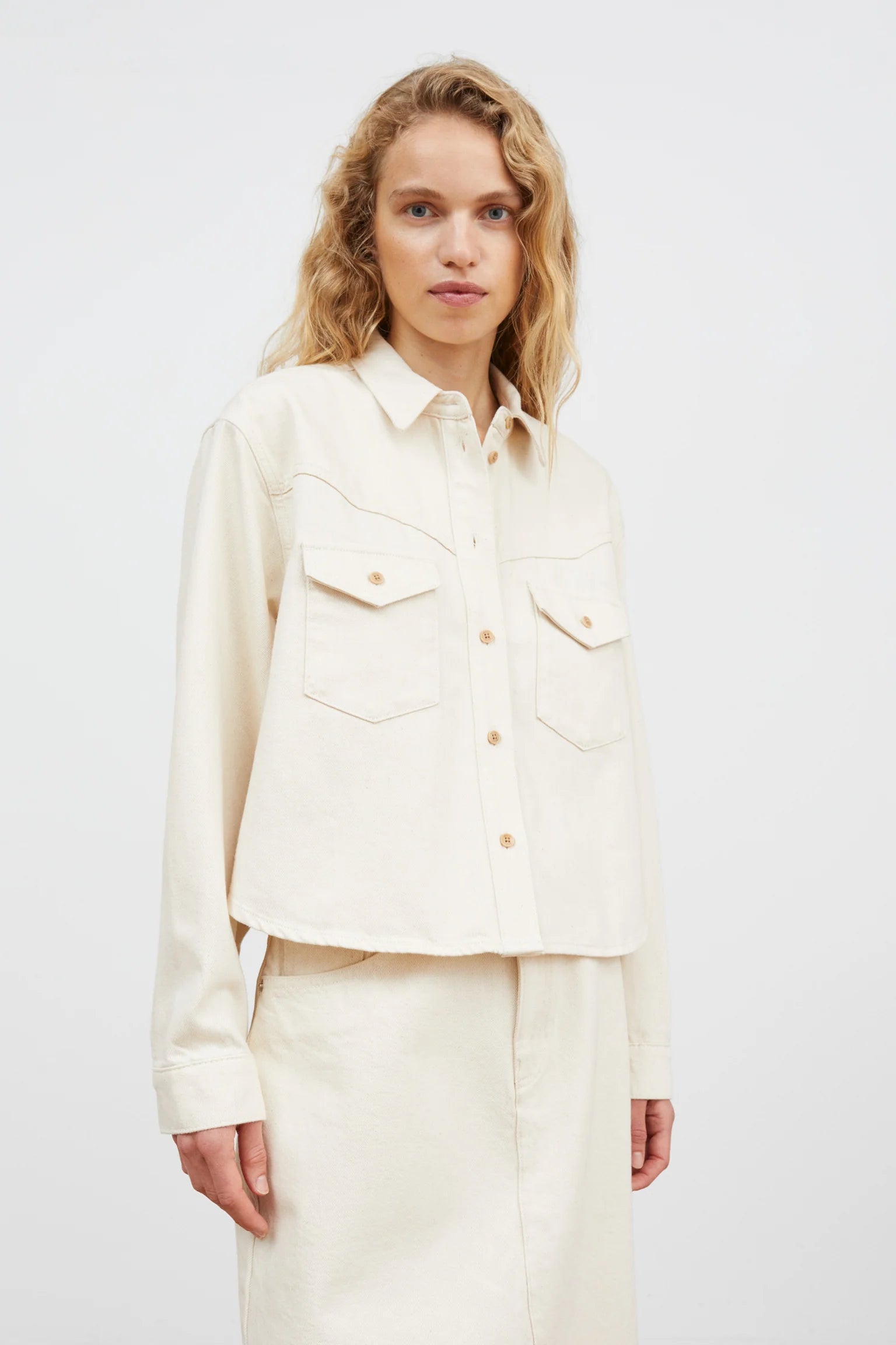 Skall Studio Dolly Shirt | Ecru