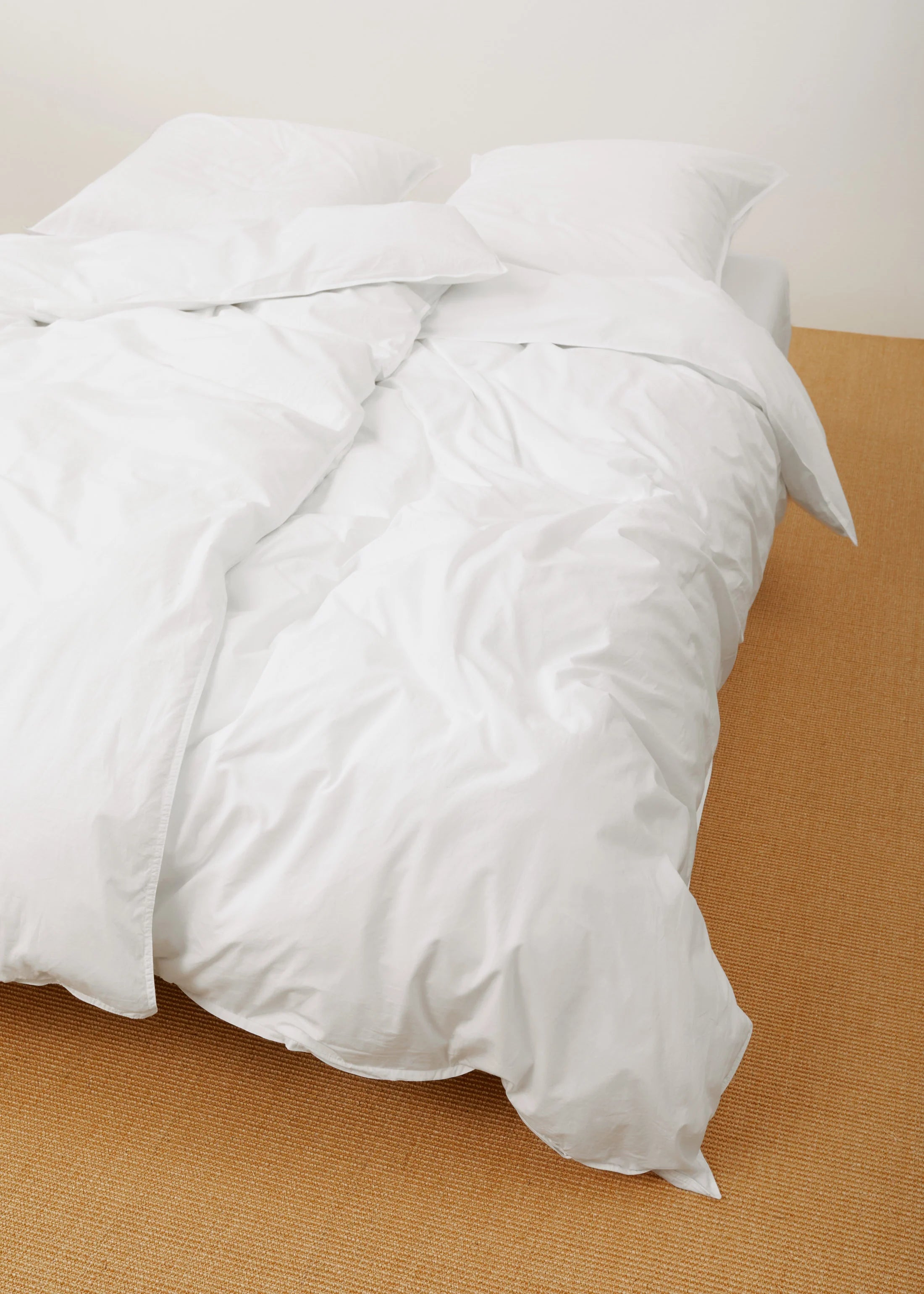 Aiayu Duvet Set & Pillow Case | White