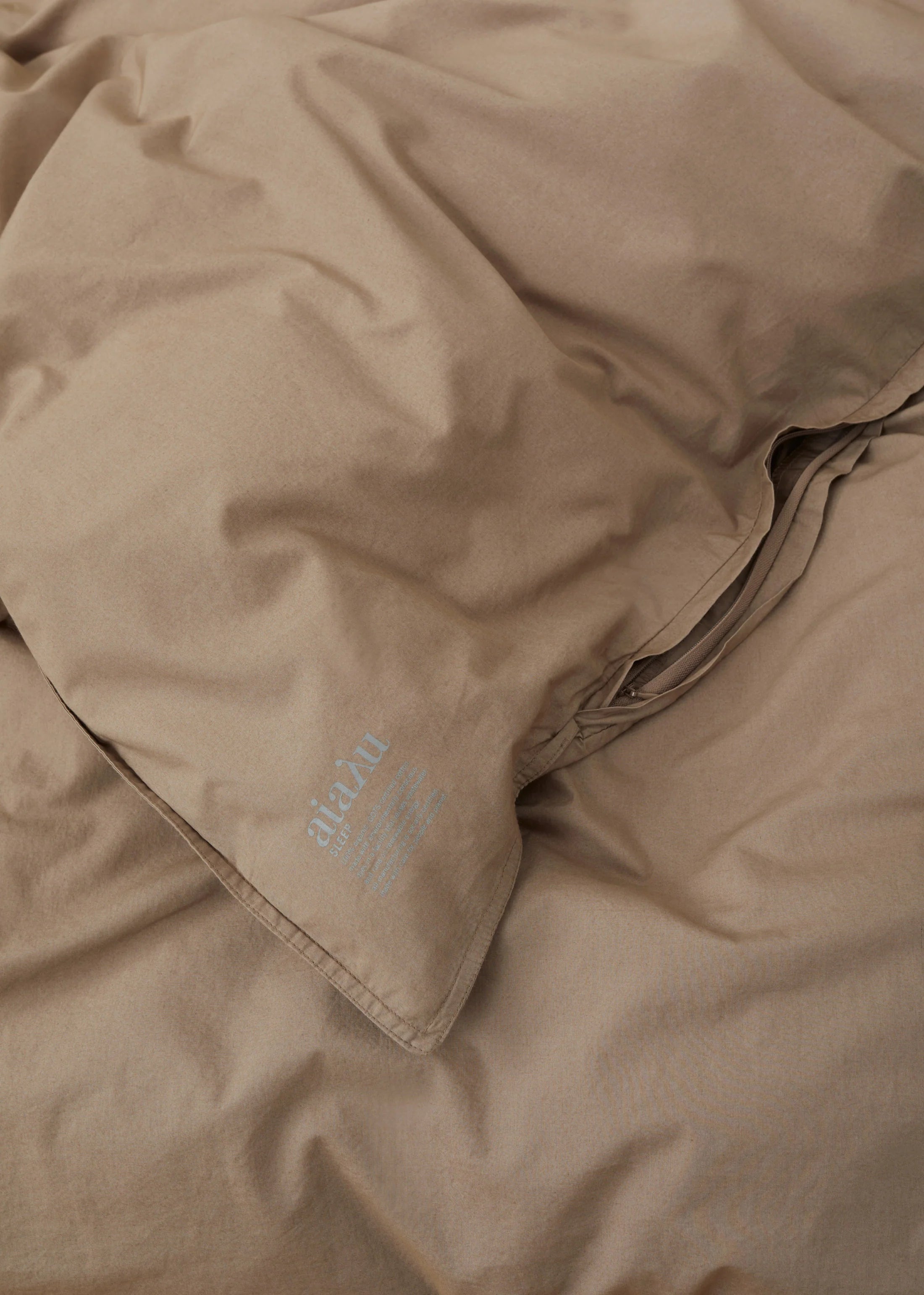 Aiayu Duvet Set Dobbeltdyne | Cocoa