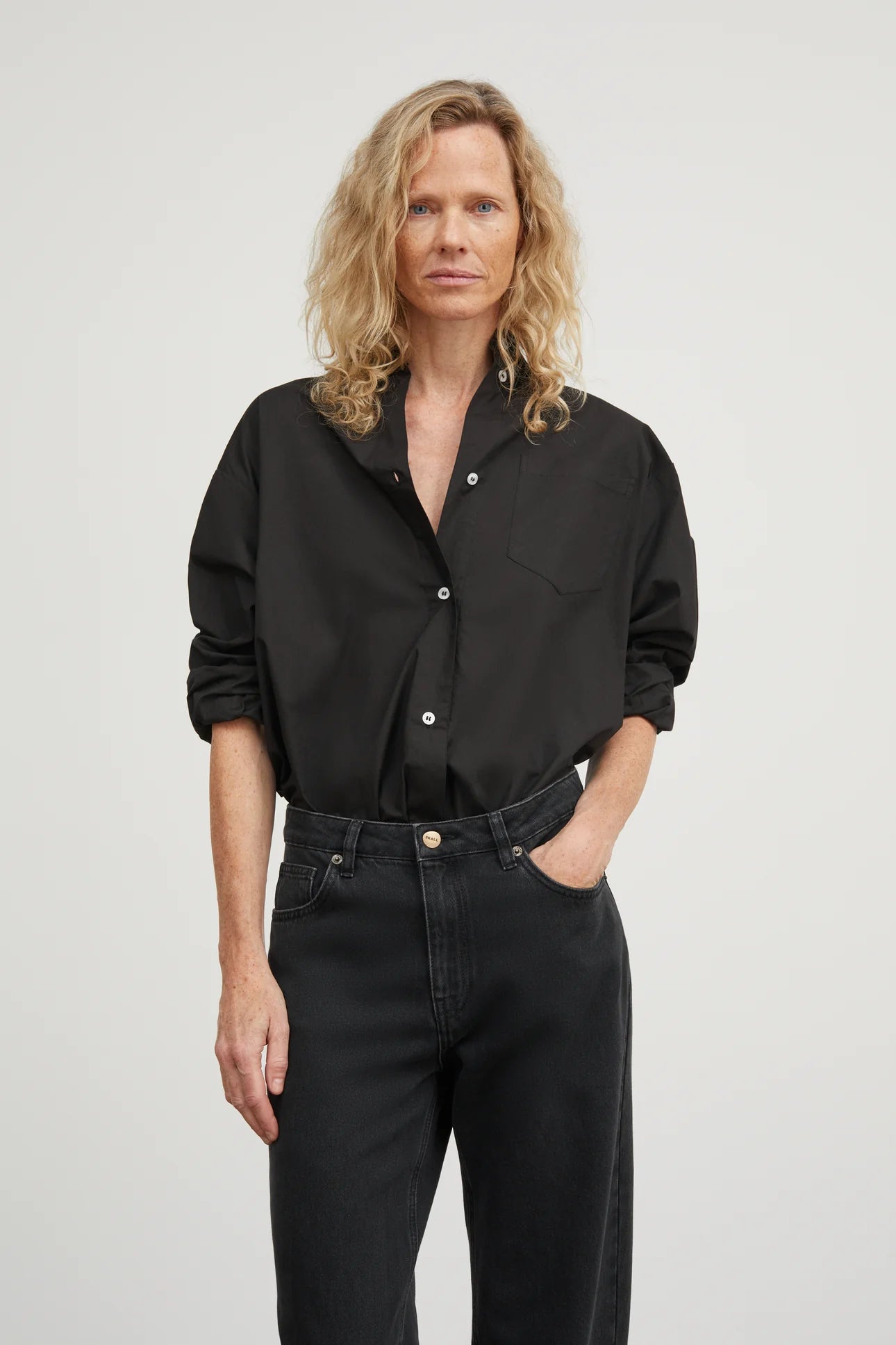 Skall Studio Edgar Shirt | Black