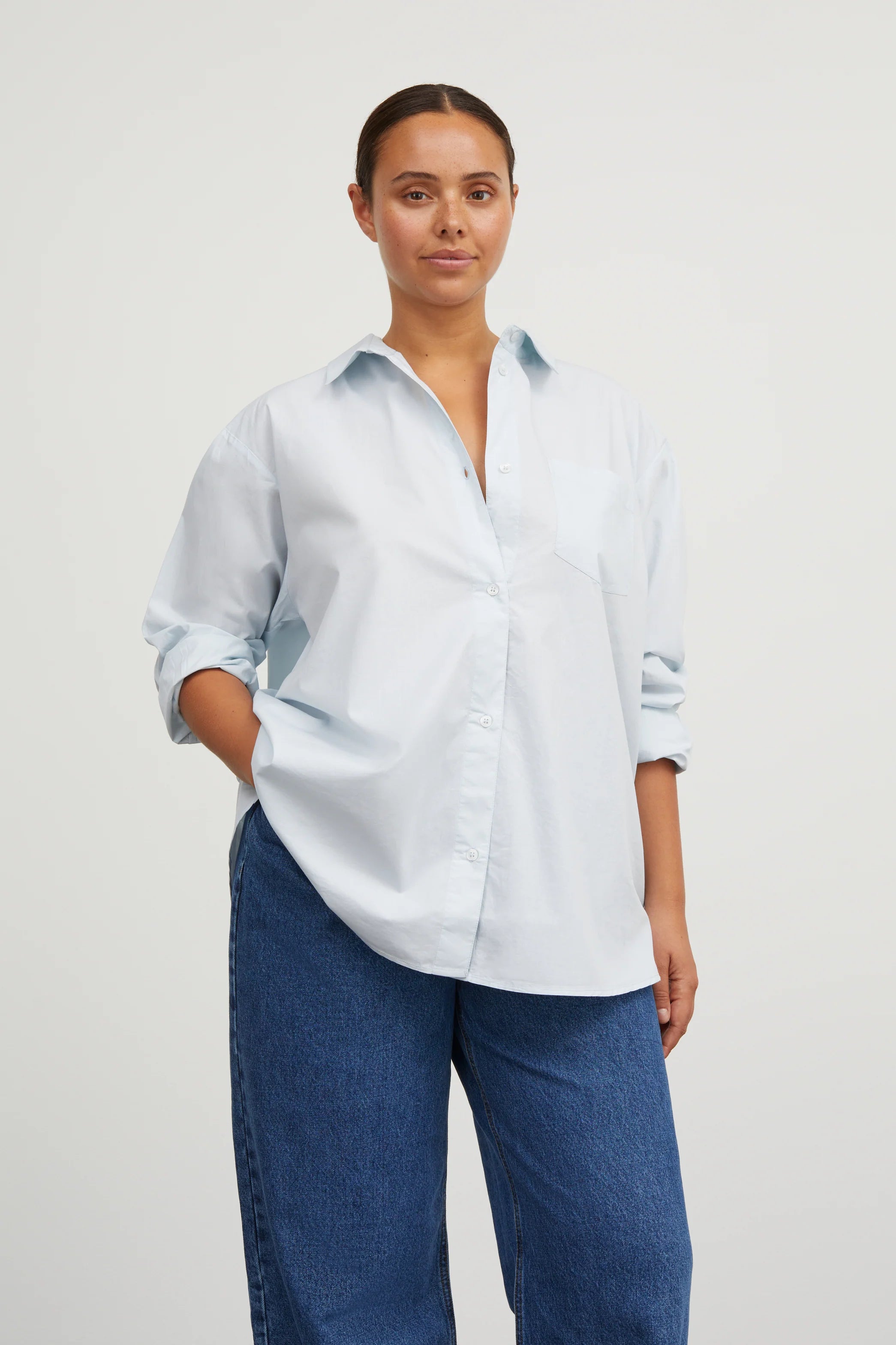 Skall Studio Edgar Shirt | Light Blue