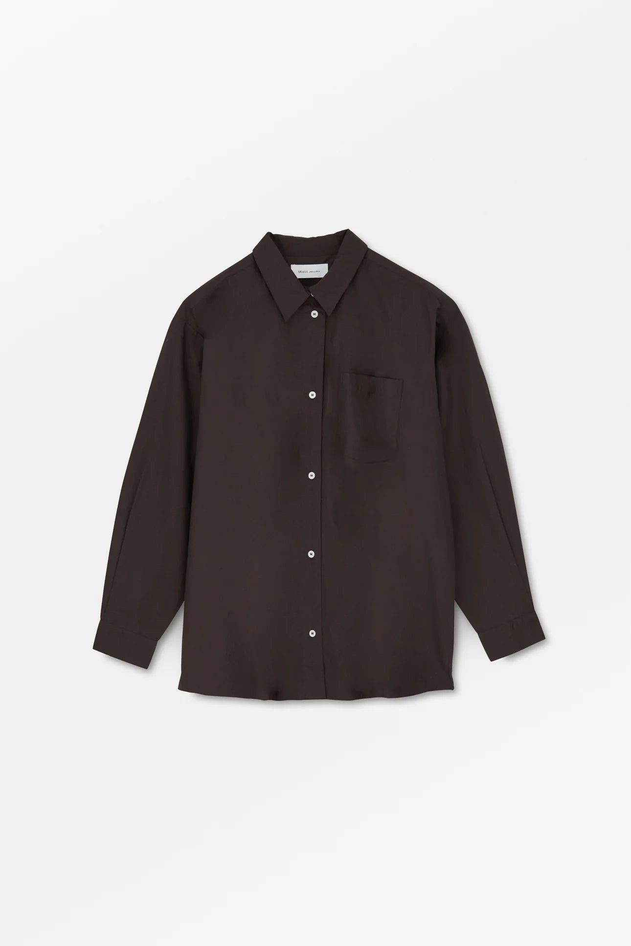 Skall Studio Edgar Shirt | Dark brown