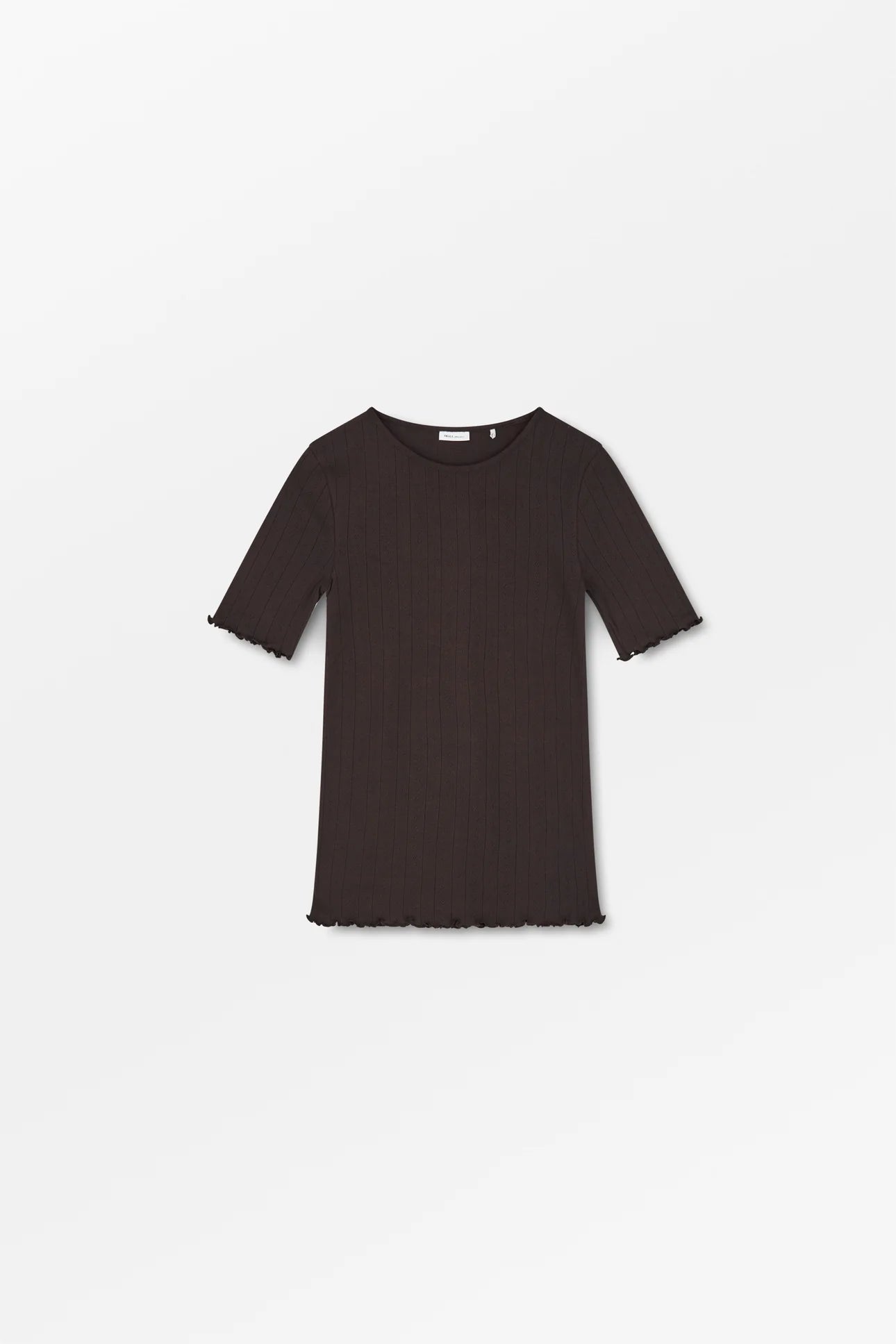 Skall Studio Edie Tee | Dark brown