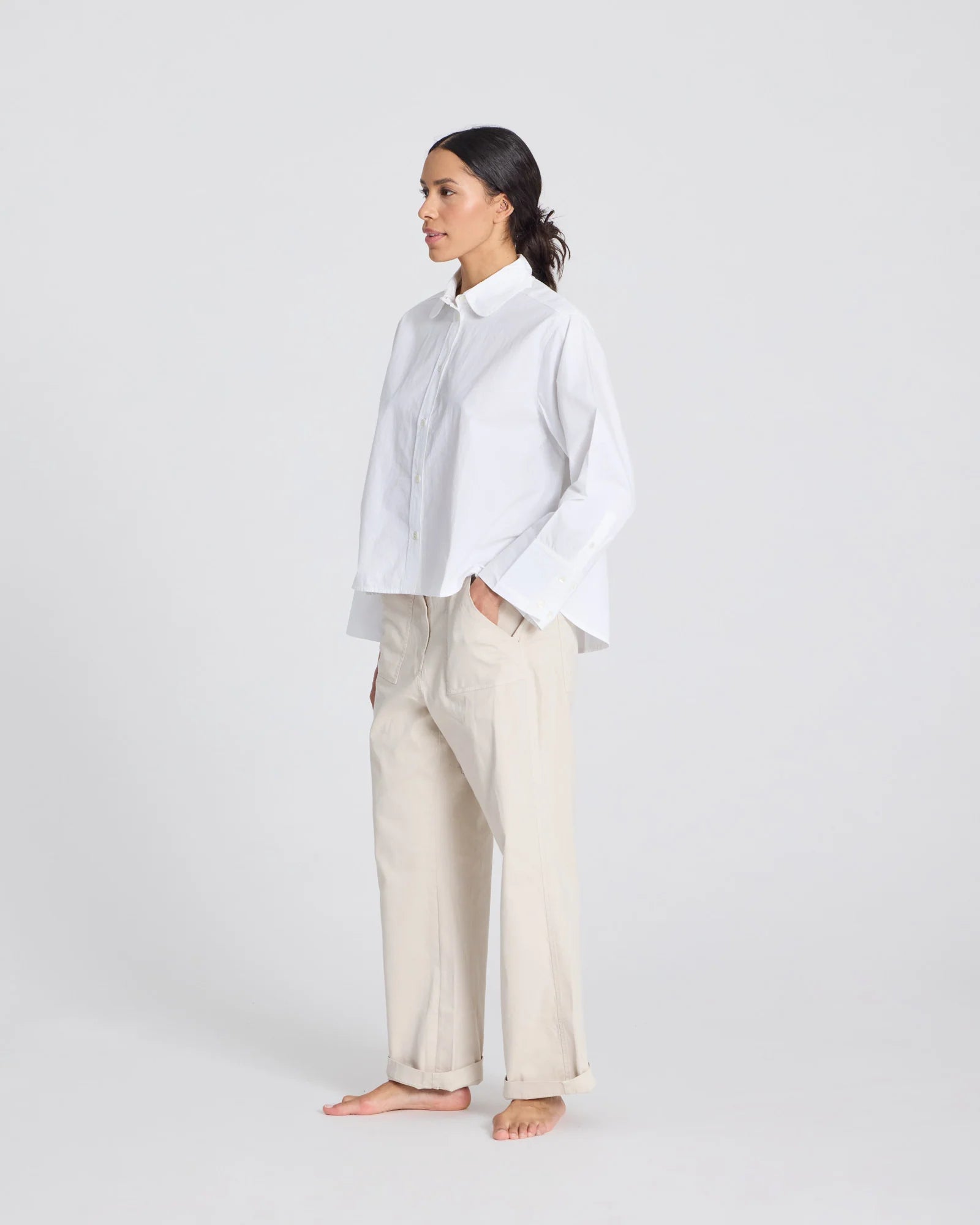 GAI+LISVA Flora Shirt | White