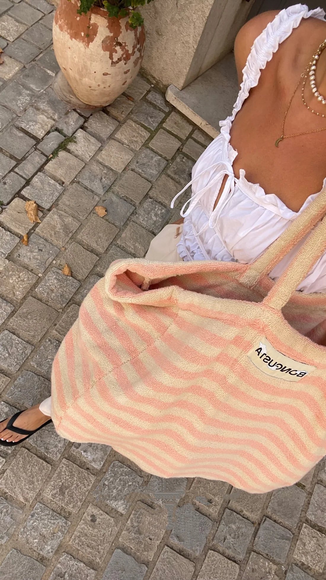 Bongusta Naram Weekend Bag | Tropical & Creme