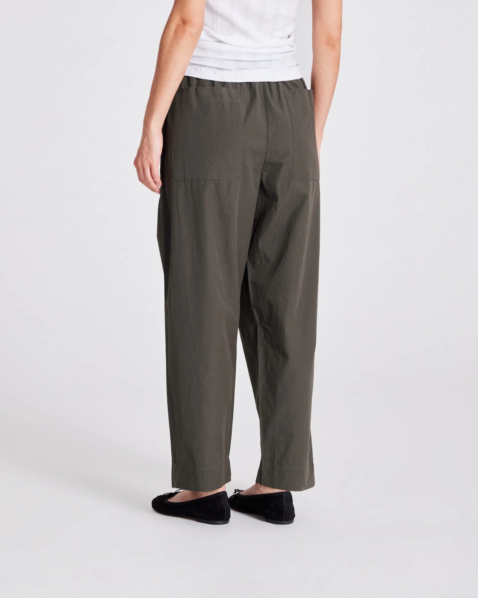 GAI+LISVA Jasmin Poplin Pants | Beluga