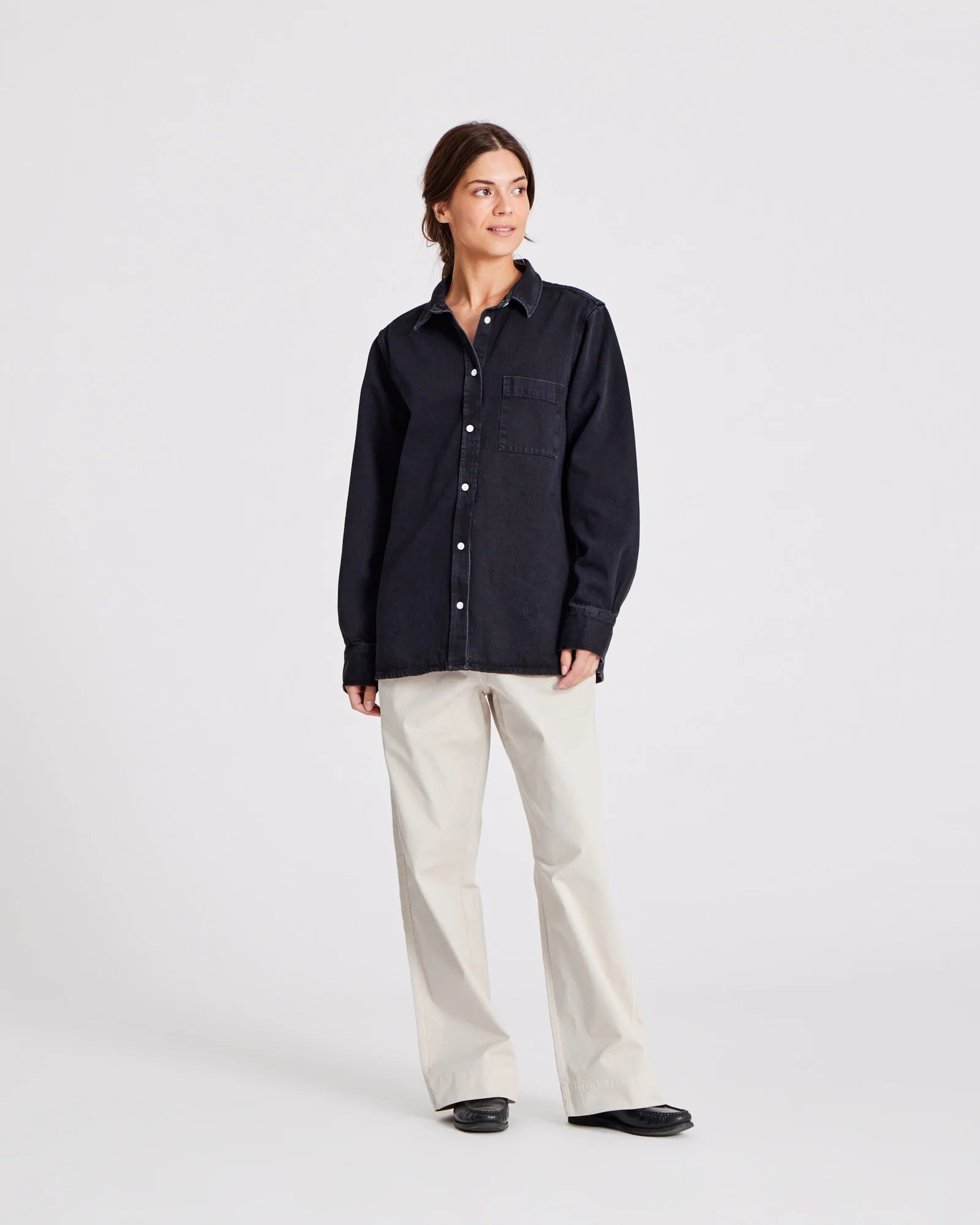 GAI+LISVA Kamille Shirt Denim | Black