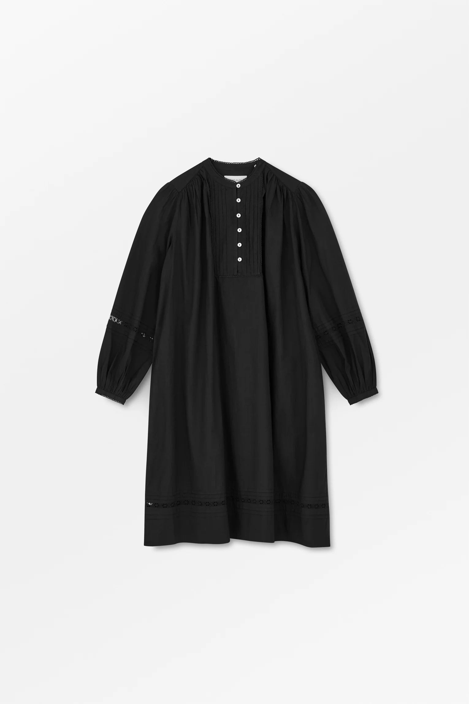Skall Studio Leaf Shirtdress | Black