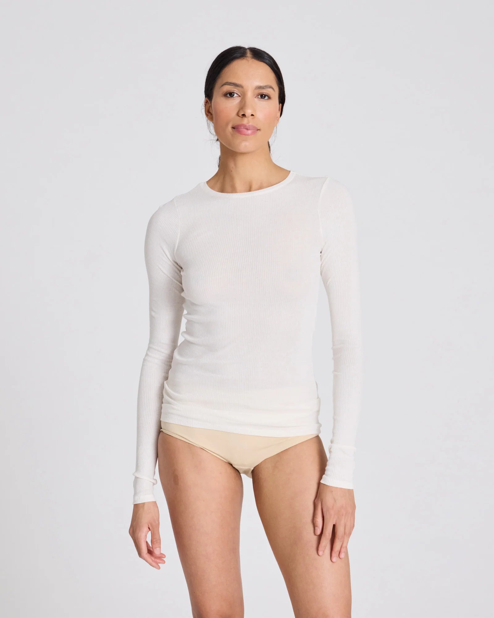 GAI+LISVA Lise Cotton Top | Off White