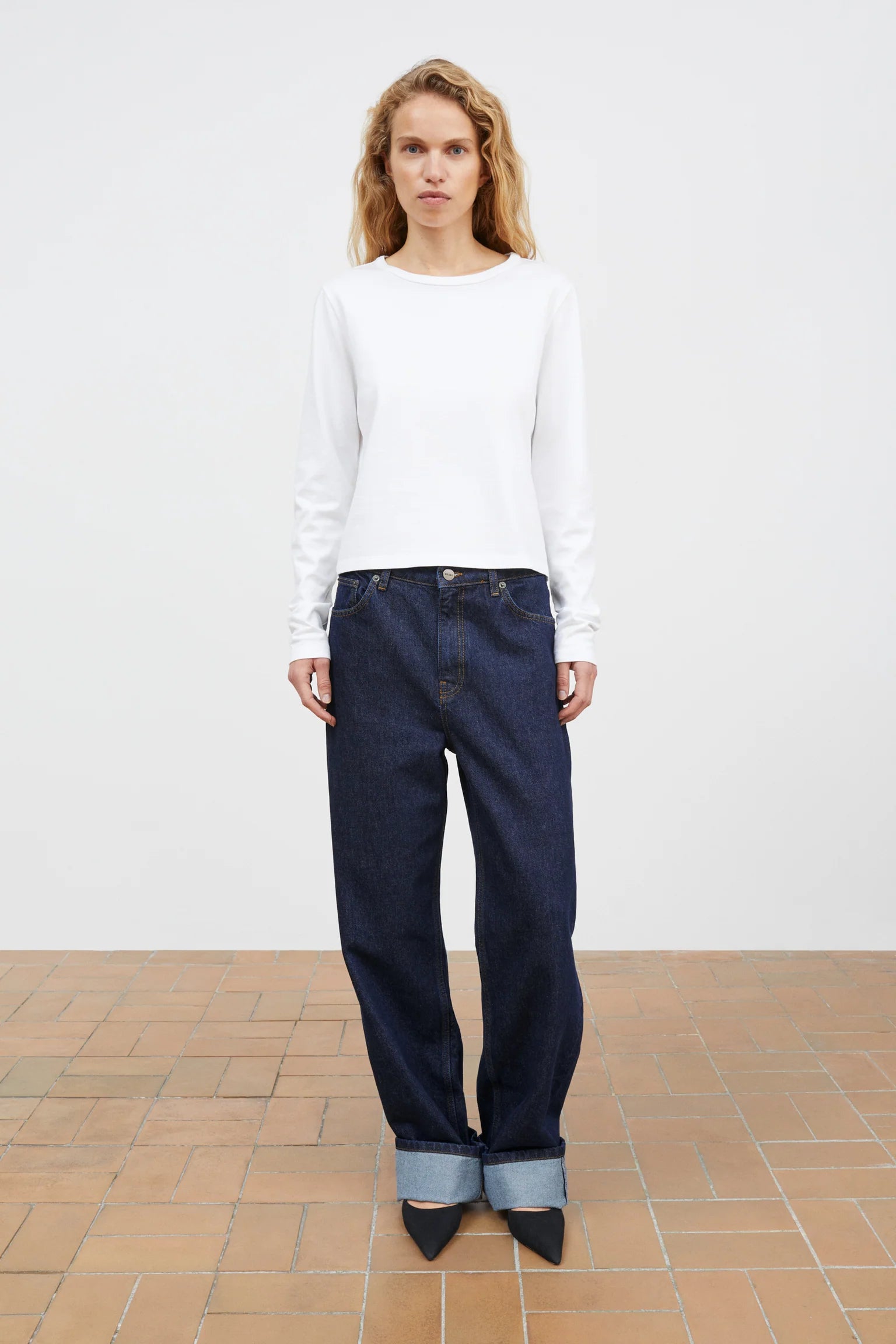 Skall Studio Loui Blouse| Optic White