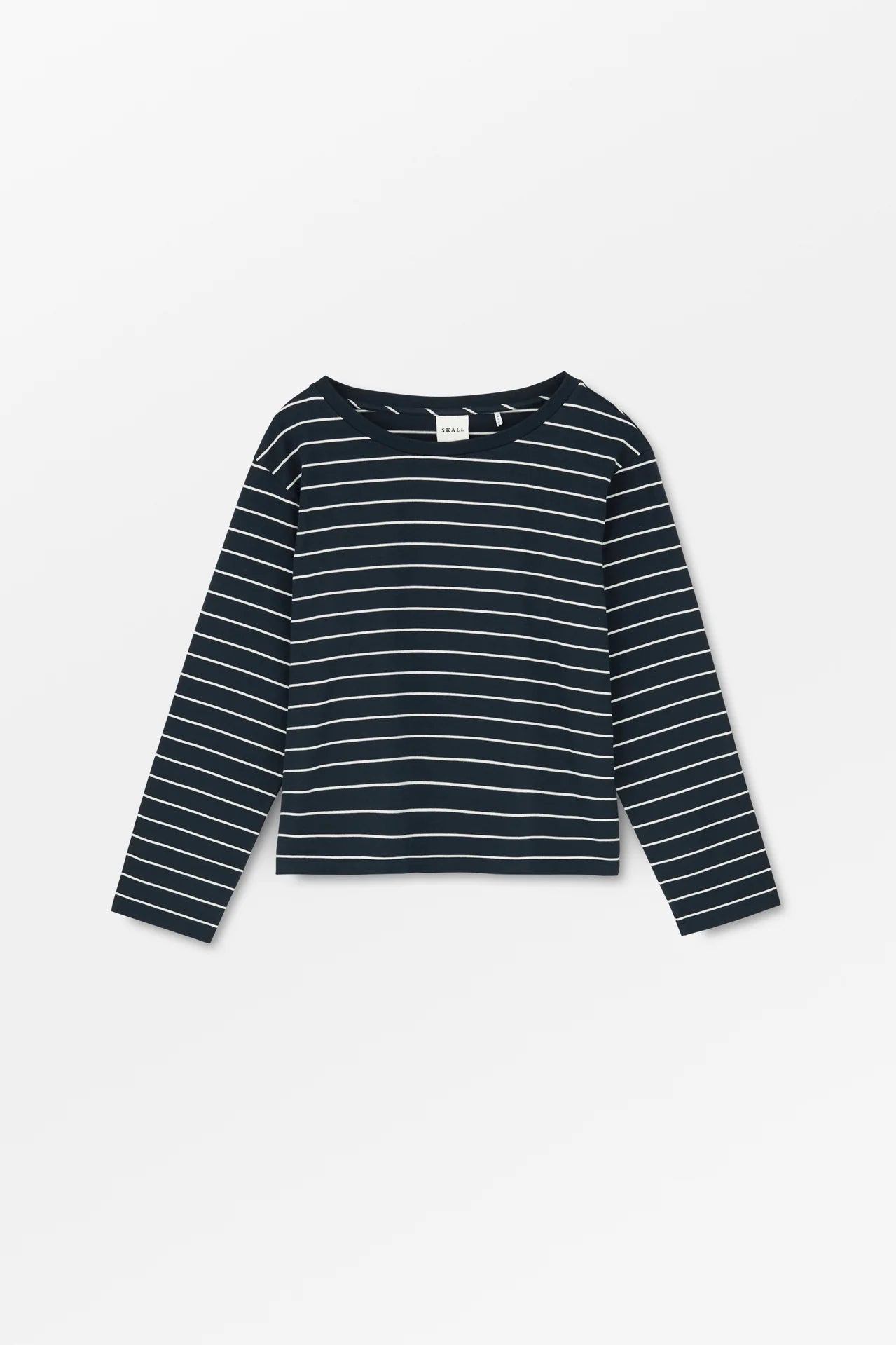 Skall Studio Loui Blouse | Navy/White stripe