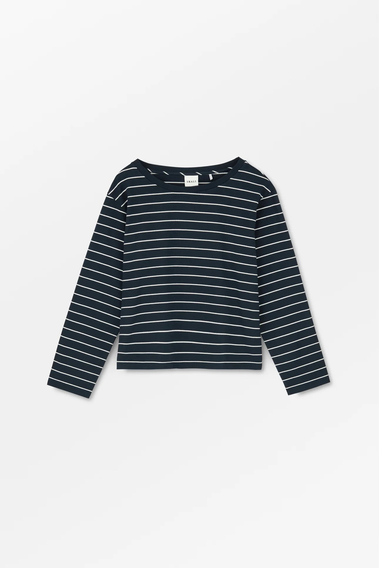 Skall Studio Loui Oversized Blouse | Navy/White stripe