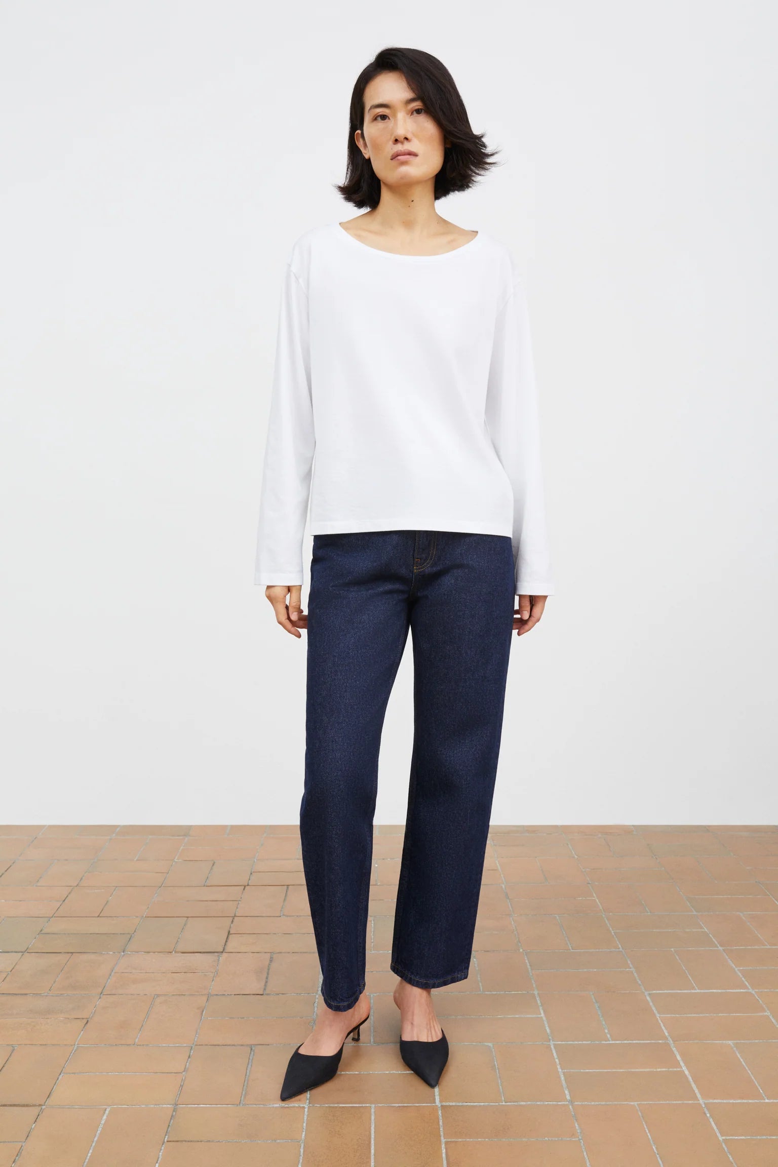 Skall Studio Loui Oversized Blouse | Optic White