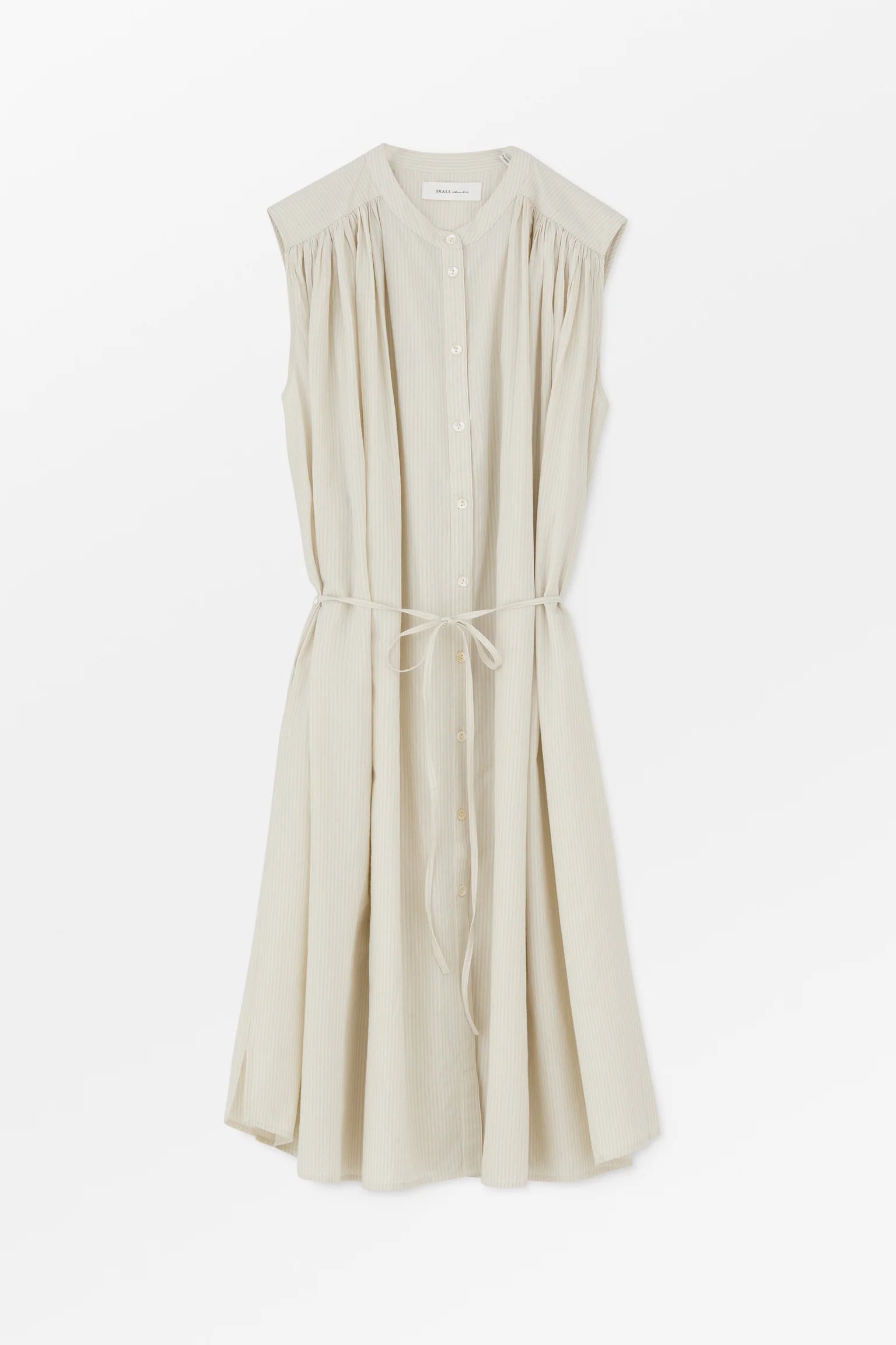 Skall Studio Louise Dress | Light Blue/White Stripe