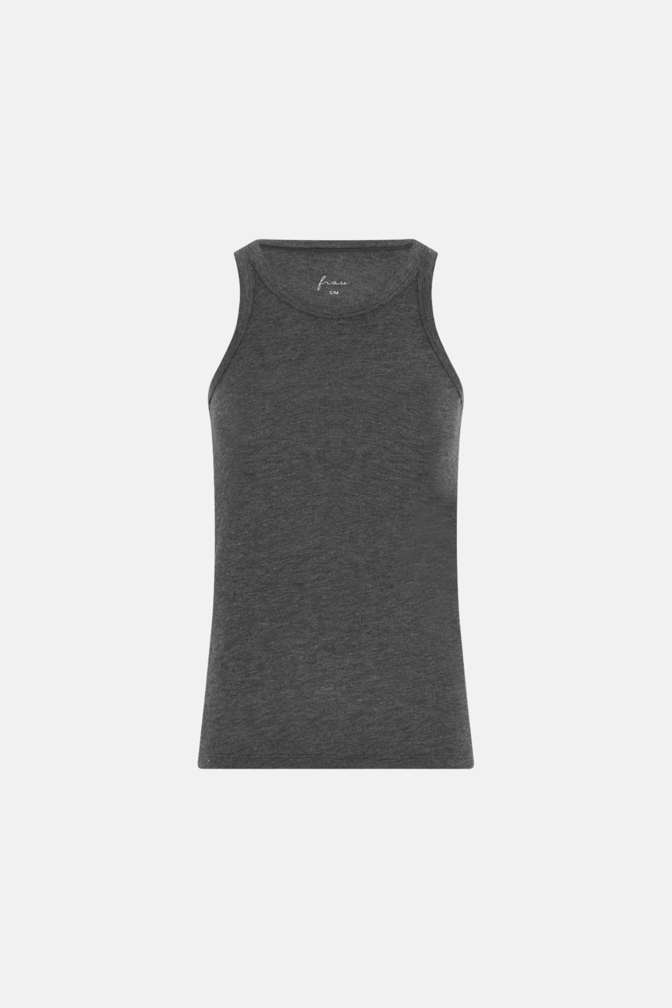 Frau Lucca Tank Top | Dark Grey Melange