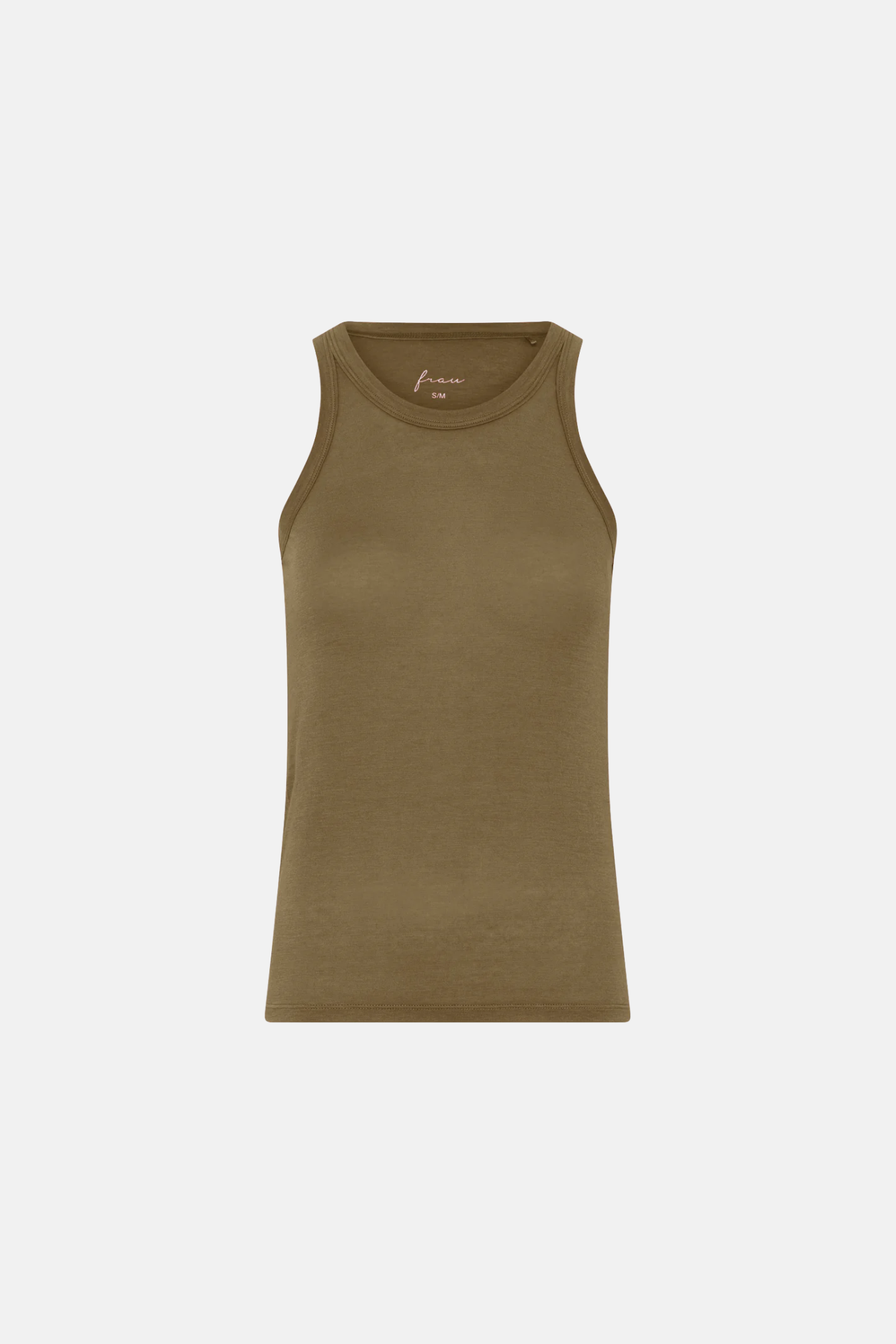 Frau Lucca Tank Top | Military Olive