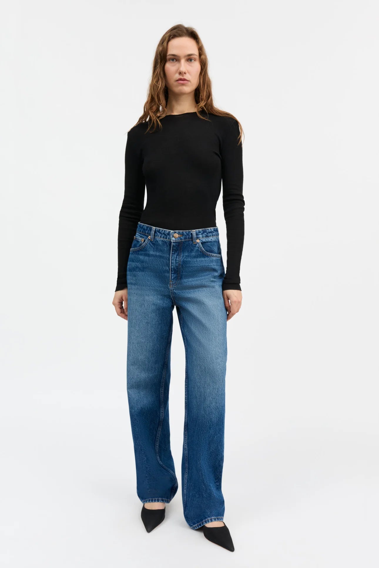 Skall Studio Maddy straight | Vintage washed blue