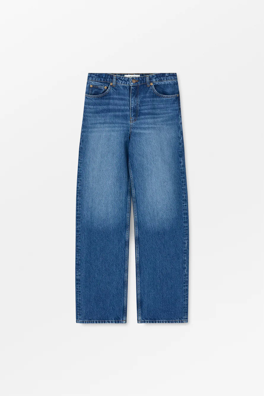 Skall Studio Maddy straight | Vintage washed blue